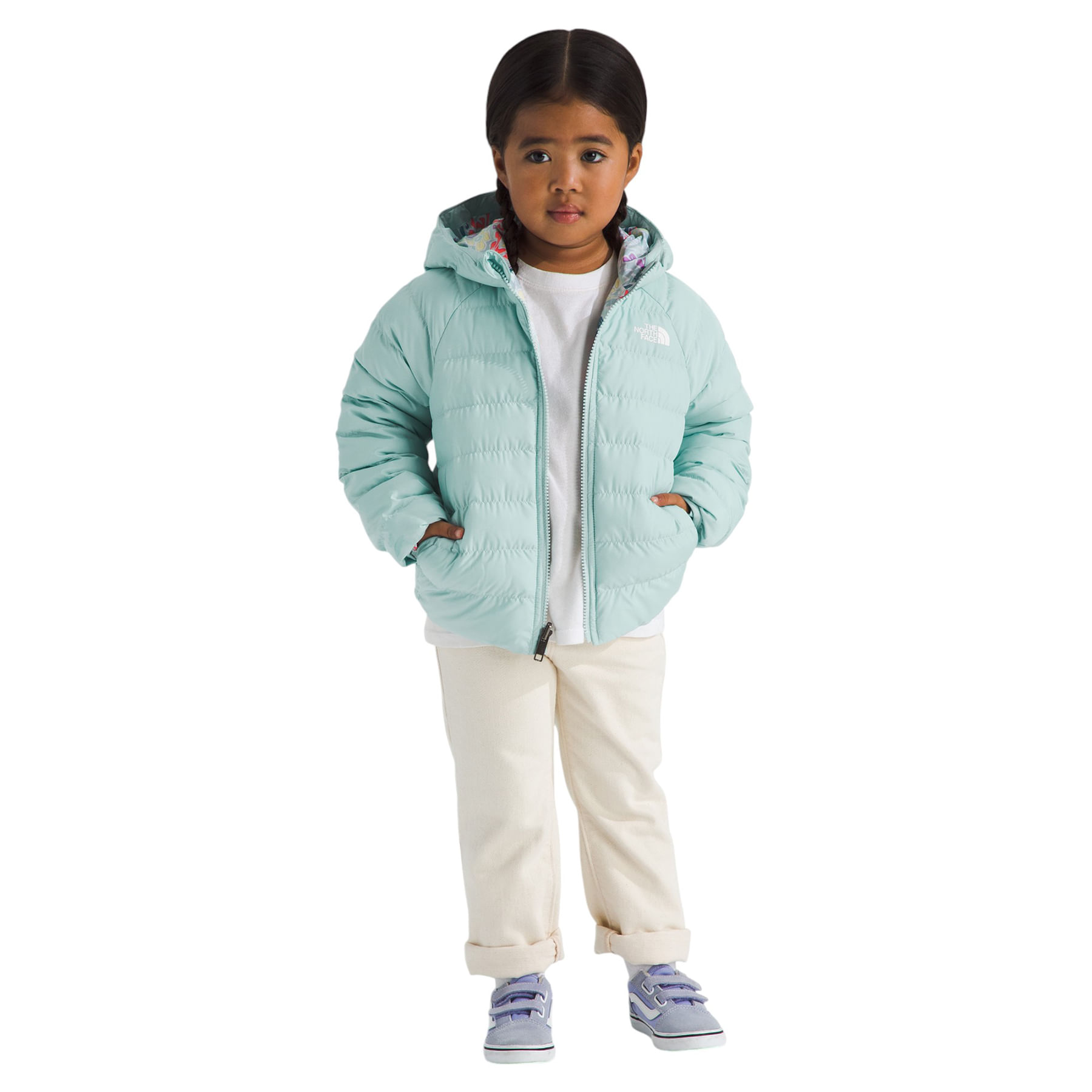 The North Face Reversible Perrito Hooded Jacket - Youth