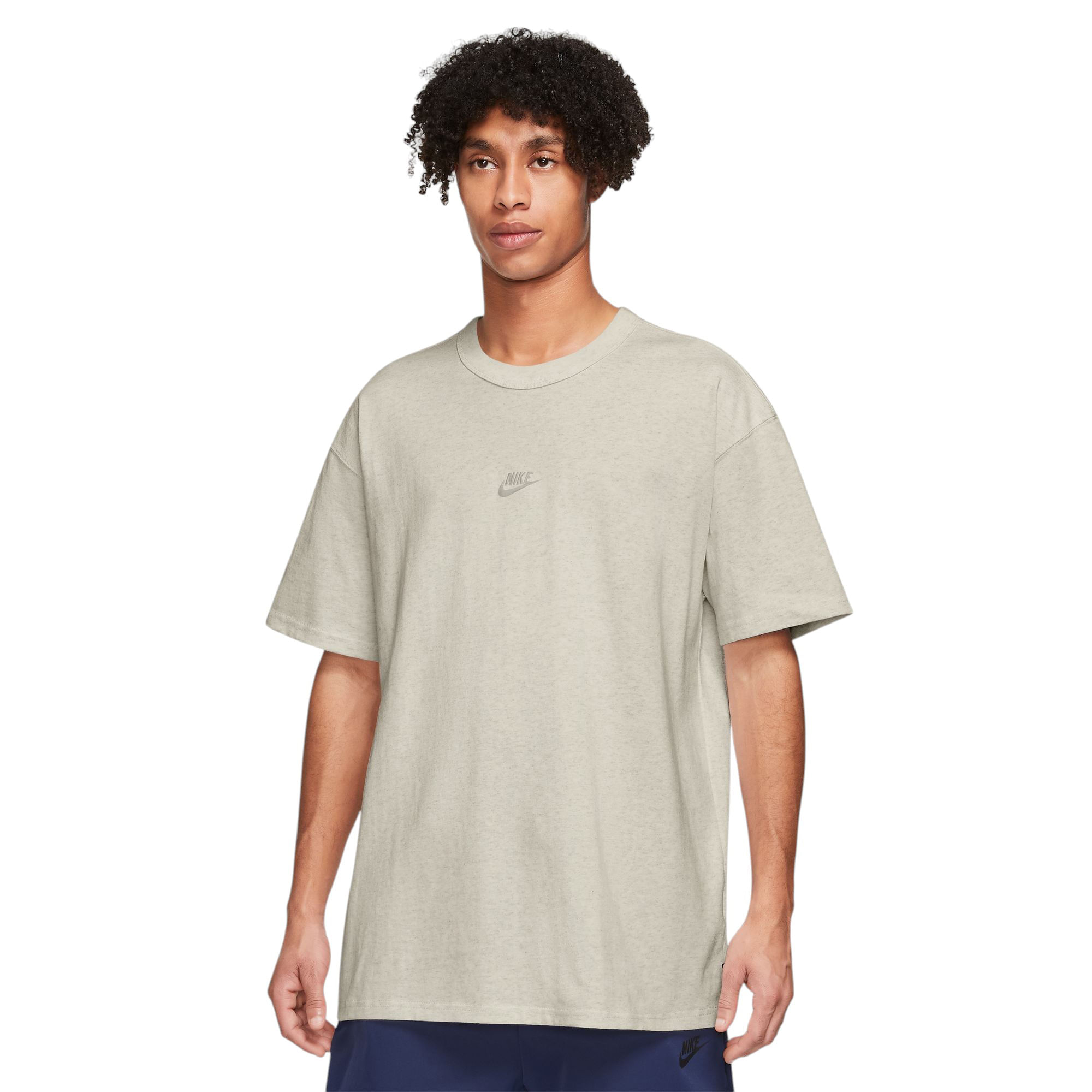 Nike-Premium-Essentials-T-Shirt---Men-s-Light-Bone---Htr
