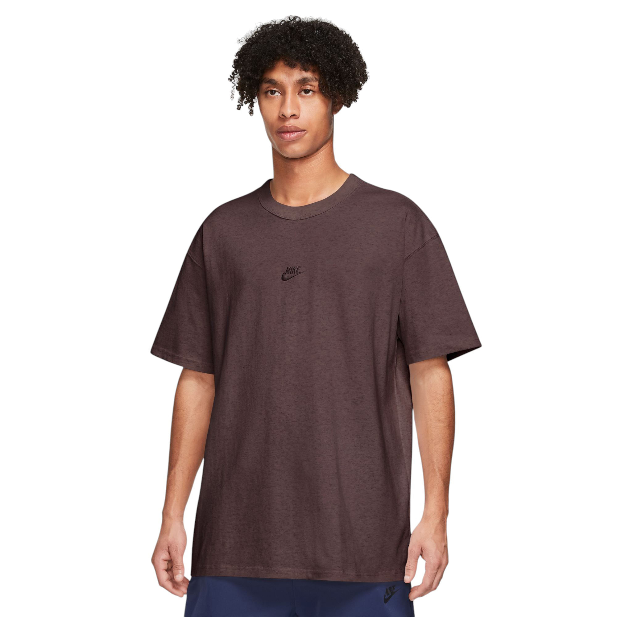 Nike-Premium-Essentials-T-Shirt---Men-s-Burgundy-Crush---Htr