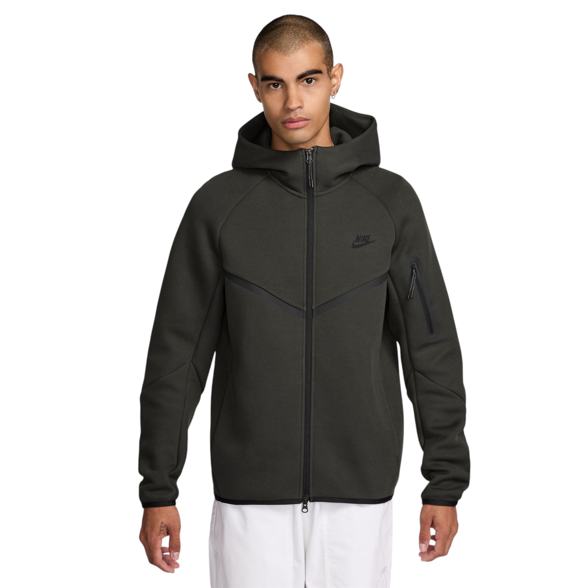 Nike-Sportswear-Tech-Fleece-Windrunner-Hoodie---Men-s-Sequoia---Black