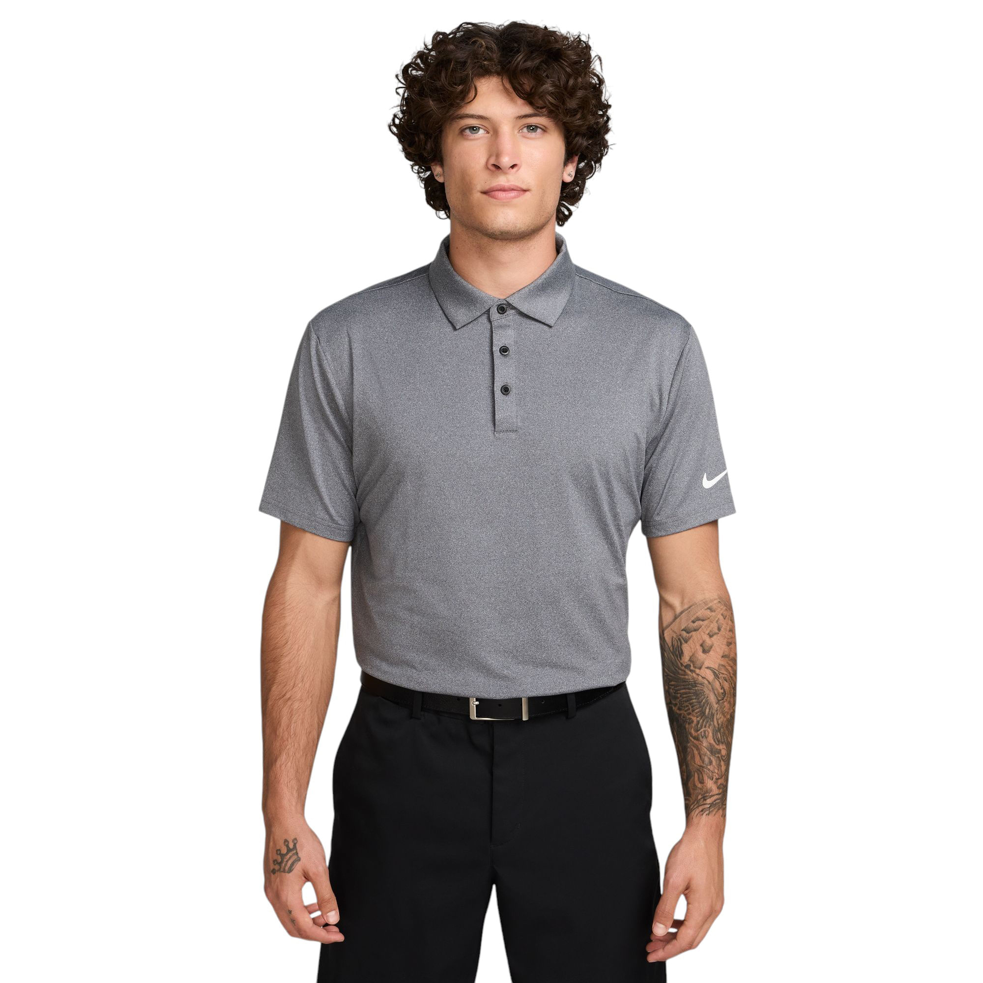 Nike Tour Dri-FIT Heathered Golf Polo - Men's - Als.com