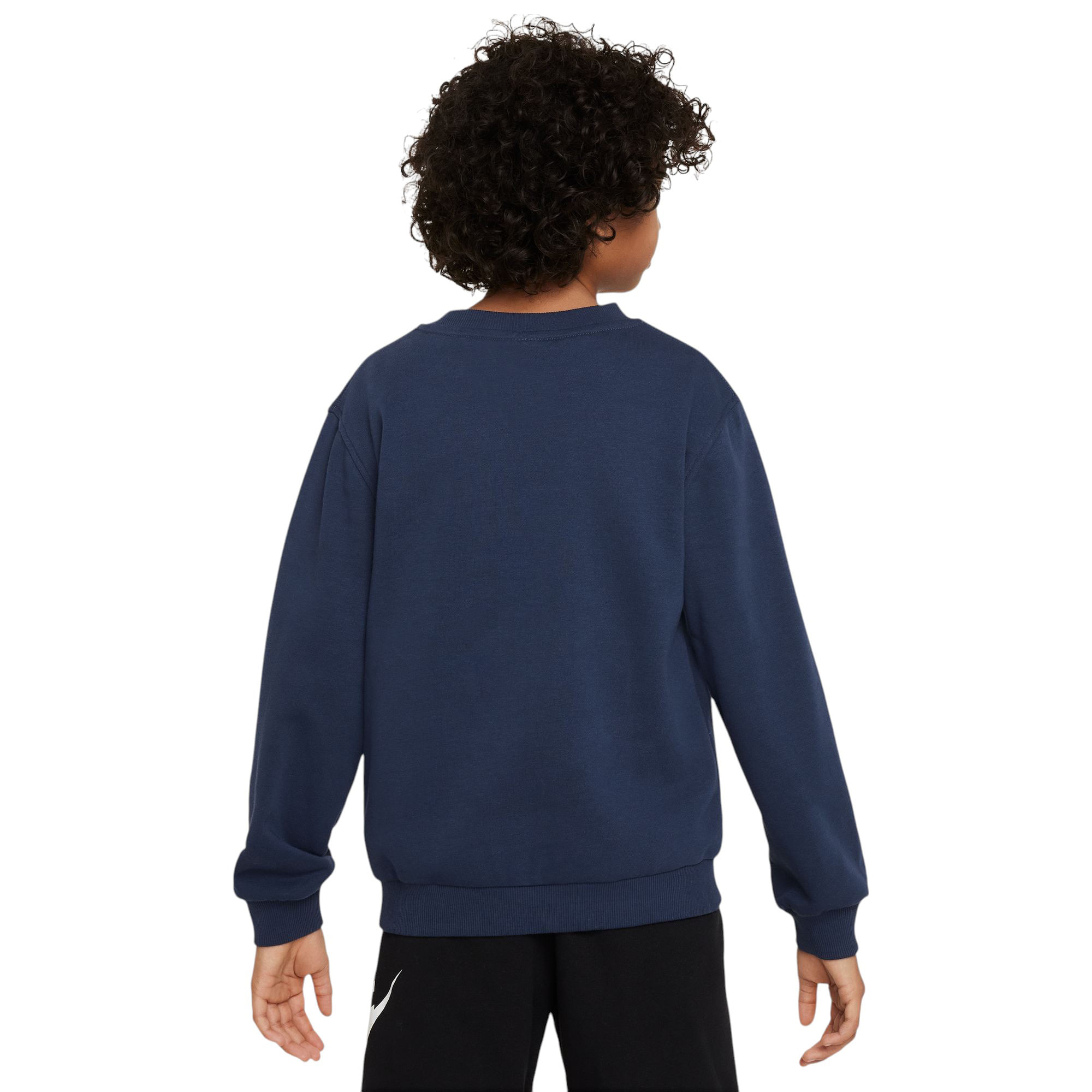 NIKE-C-K-NSW-CLUB-FT-CREW-LBR-Midnight-Navy---White