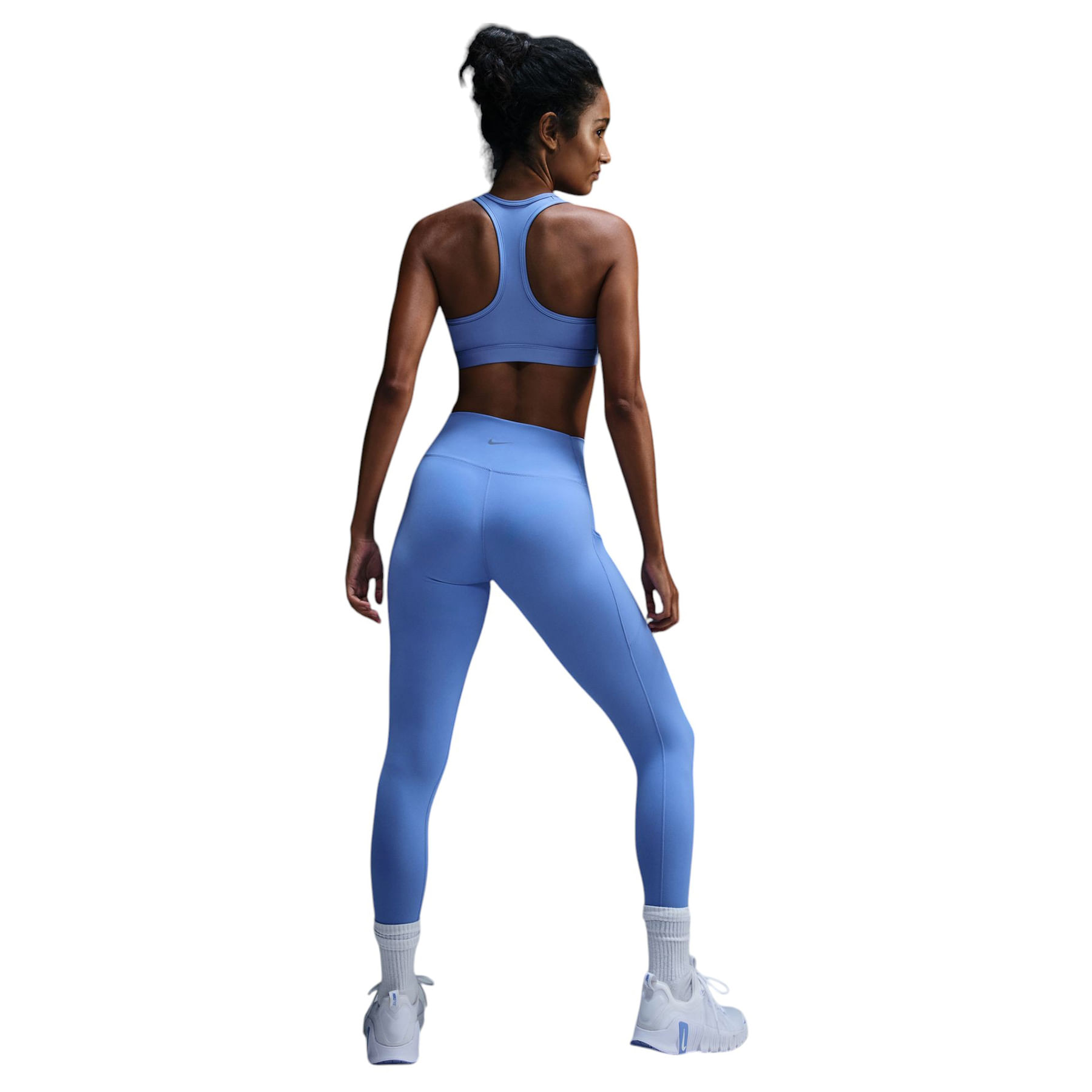 Nike-One-High-Waisted-7-8-Leggings---Women-s-Royal-Pulse---Black