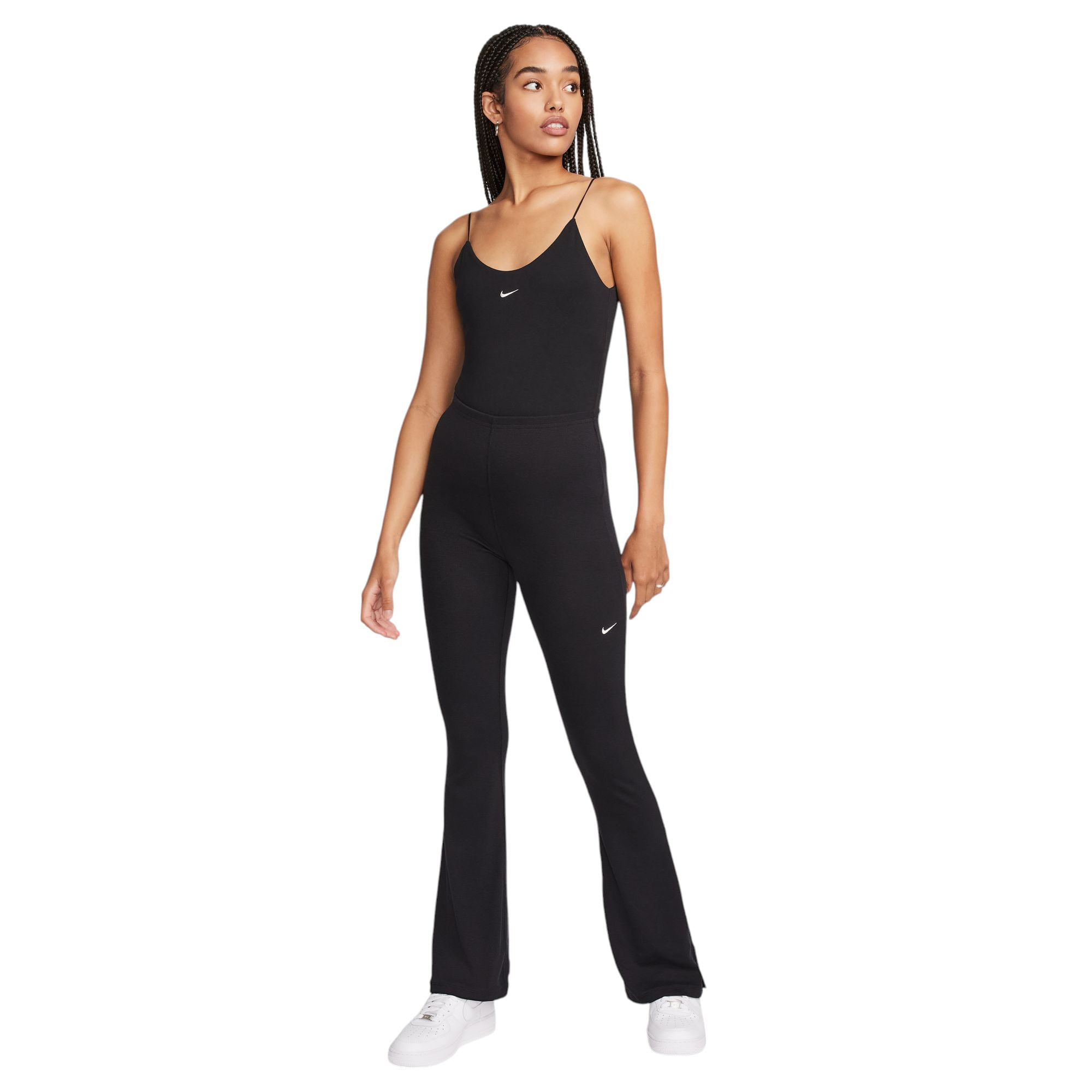 ★Nike★ Sportswear Chill Knit Tight Mini Rib Flare Leggings Nike Nike Sportswear Chill Knit Women's Tight Mini-Rib
