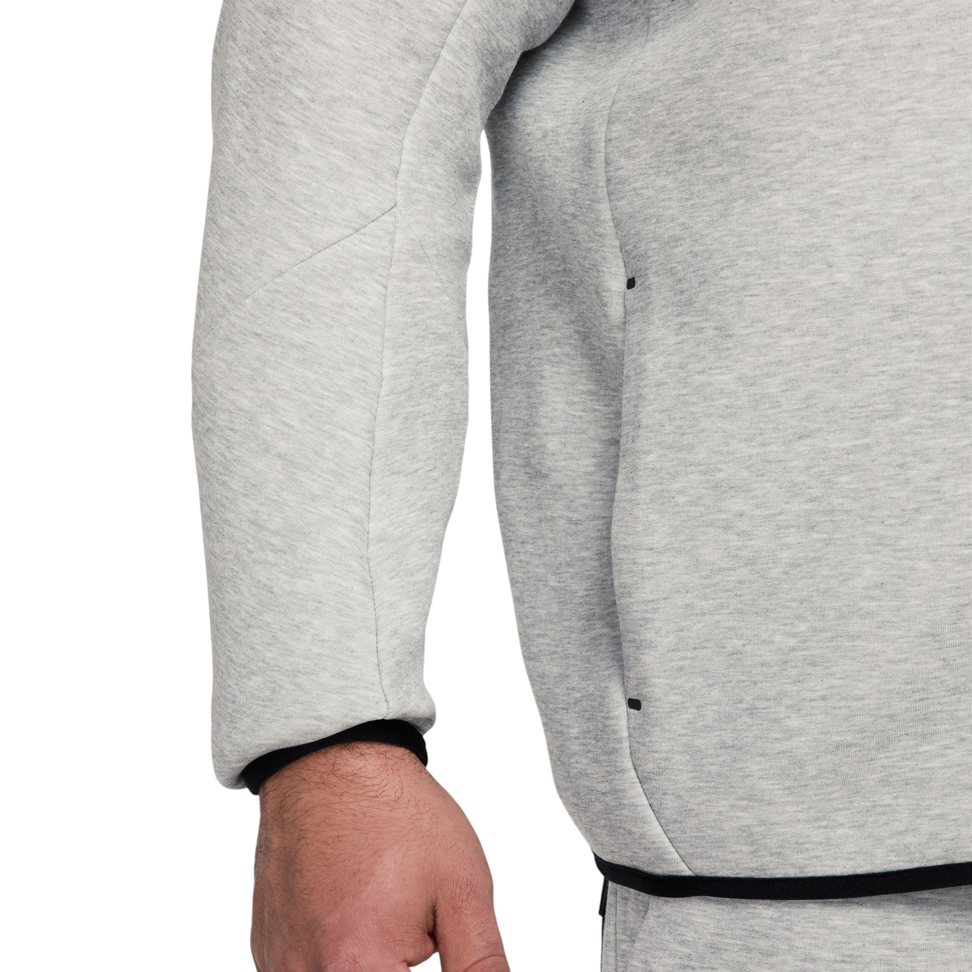 Nike-Sportswear-Tech-Fleece-Windrunner-Hoodie---Men-s-Dark-Grey-Heather---Black