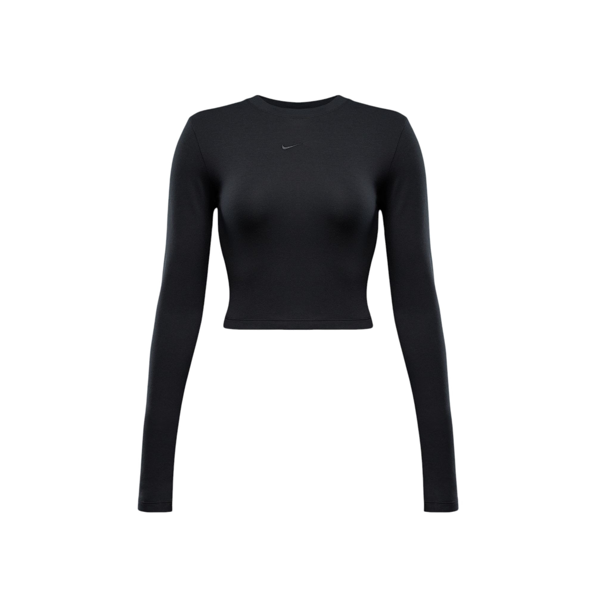 Nike Sportswear Chill Knit Slim Long-Sleeve Cropped Top - Women's