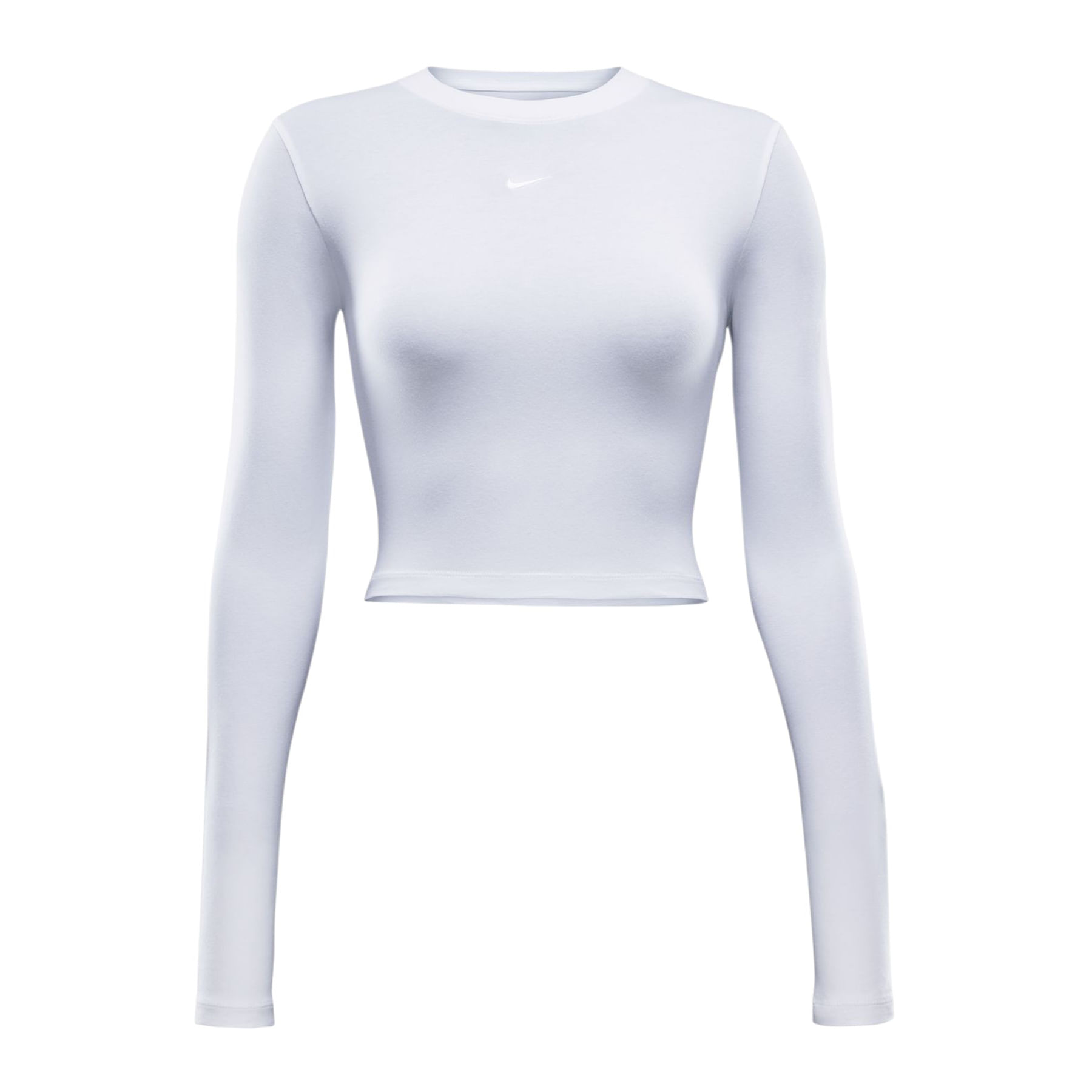 ★★Nike★★ Sportswear Chill Knit Long Sleeve Crop W Vintag Nike Sportswear Chill Knit Women's Slim Long-Sleeve Cropped
