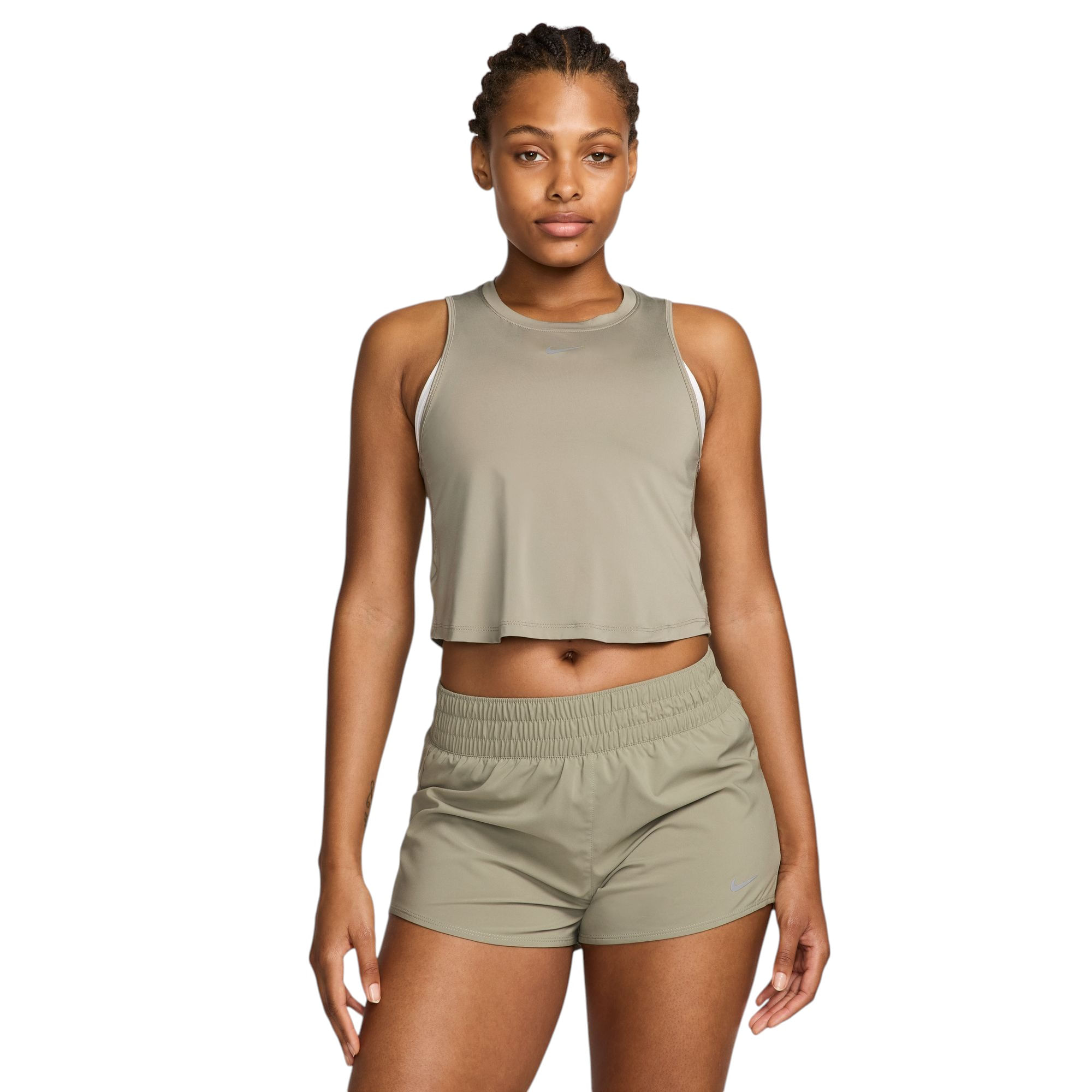 ★ Nike★ One Fitted Dry Fit Crop Tank Top W Black FN280701 Nike One Fitted Women's Dri-FIT Cropped Tank Top. Nike.com