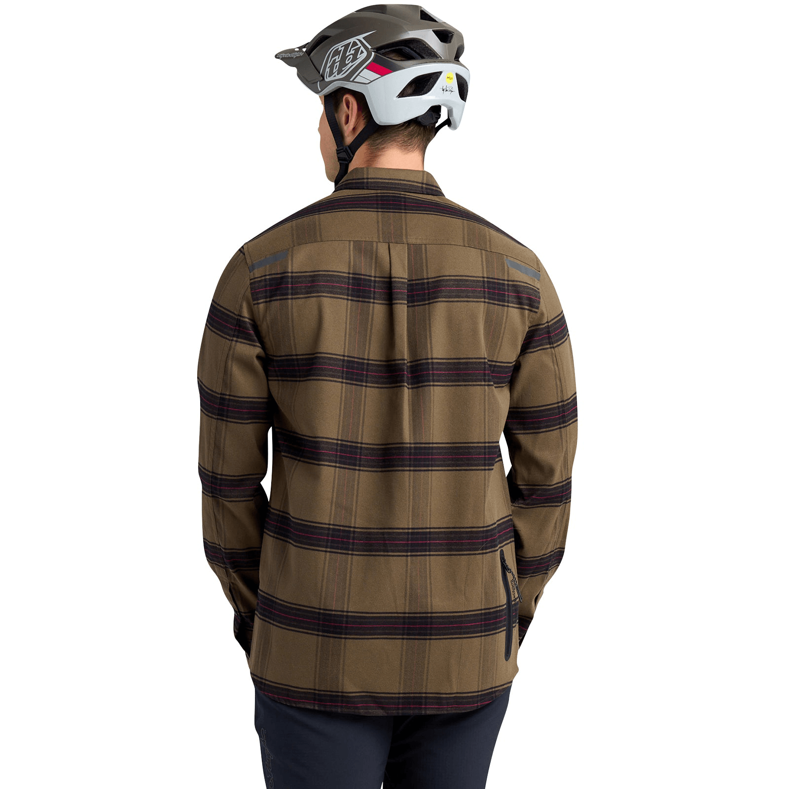 Troy-Lee-Designs-Grind-Flannel-Shirt---Men-s-Dark-Pine
