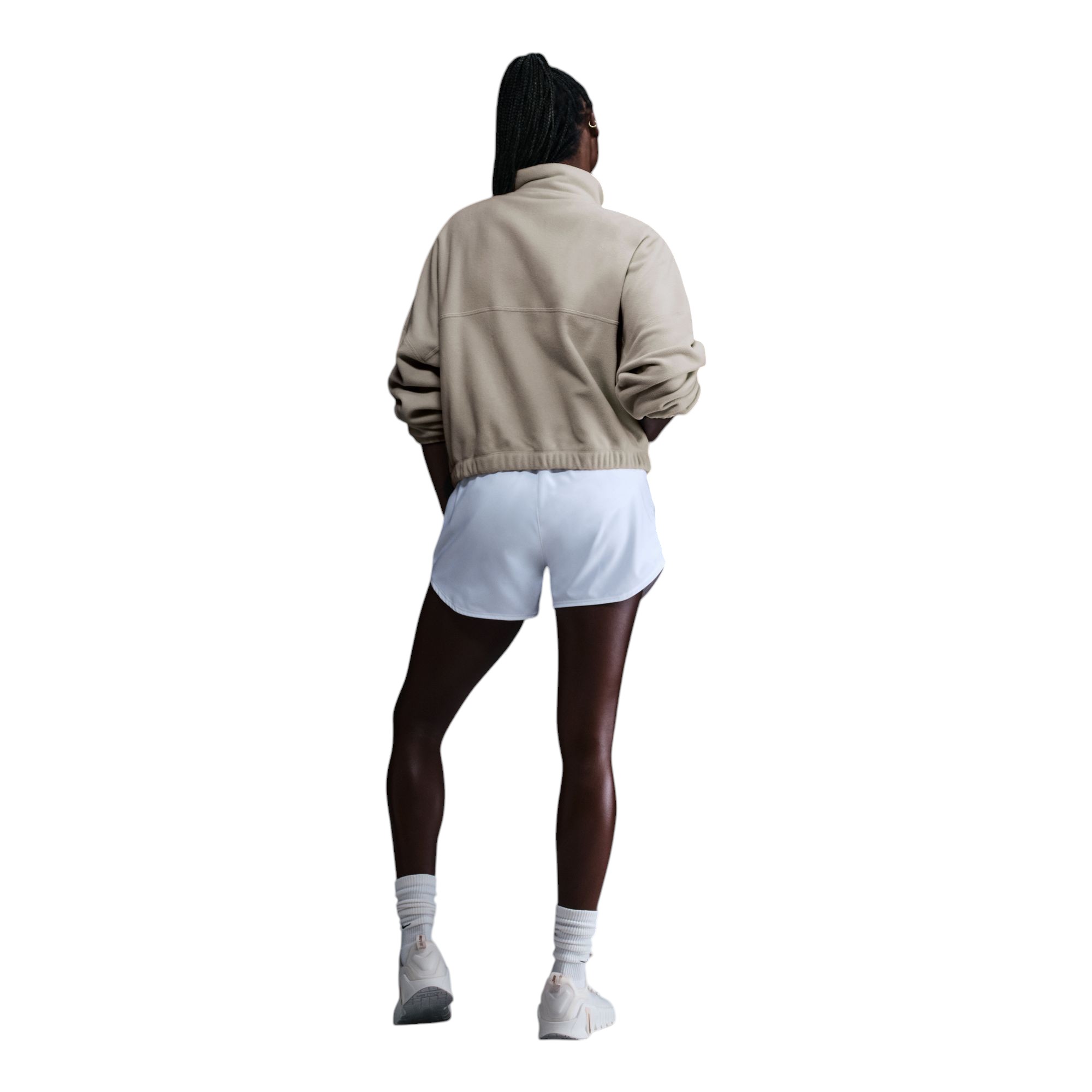 Nike-One-Therma-FIT-1-2-Zip-Fleece-Top---Women-s-Lt-Orewood-Brn---White