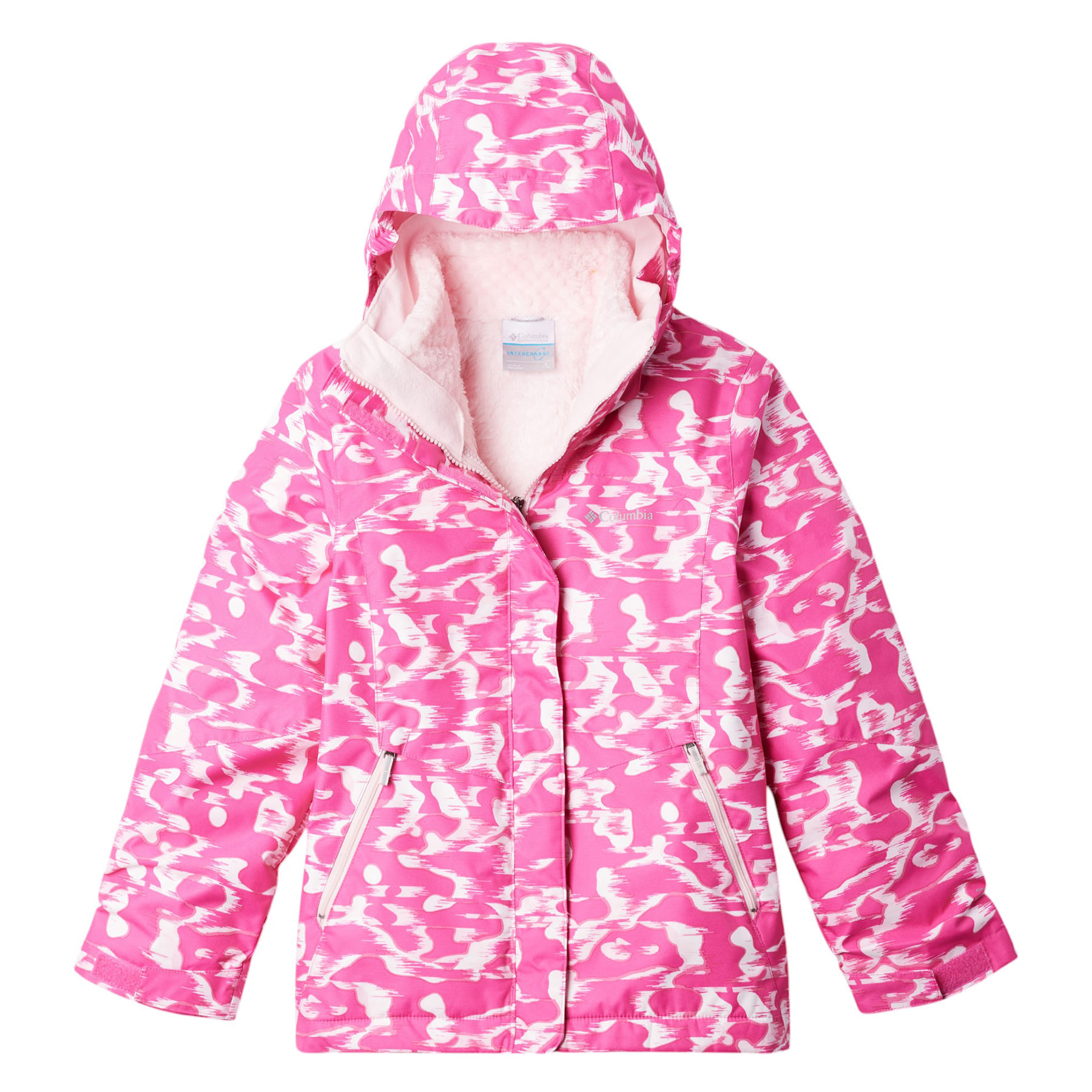 COLUMS-Bugaboo--III-Printed-Fleece-Interchange-Pink-Ice---Barkblur