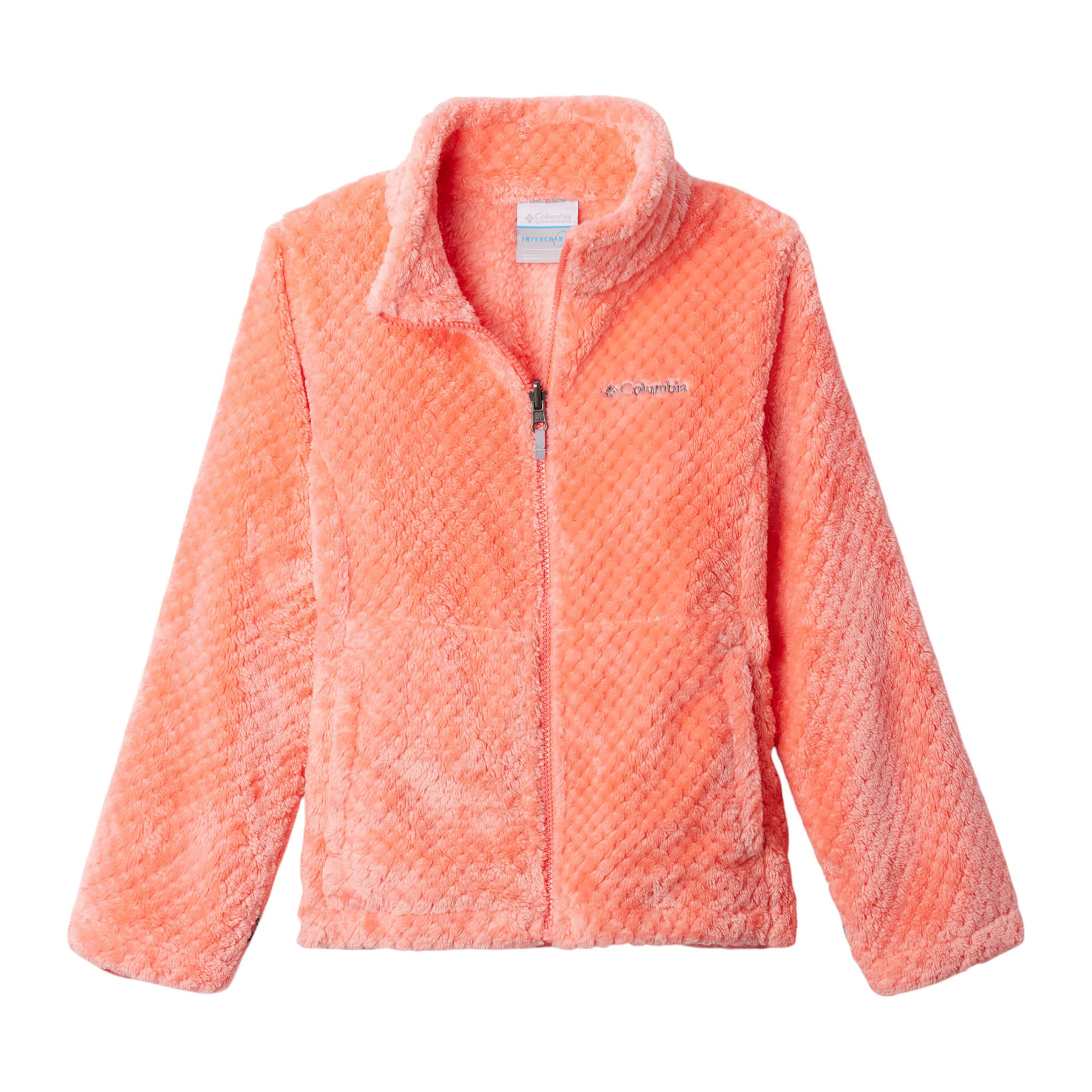 COLUMS-Bugaboo--III-Fleece-Interchange-Jacket-Snowdrift---Clematis-Blue---Hot-Coral