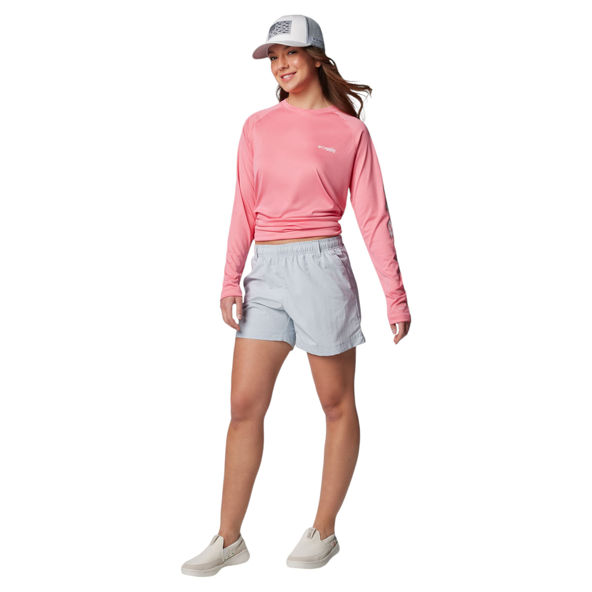 Columbia Backcast II Water Short - Women's - Cirrus Grey L 5" Inseam
