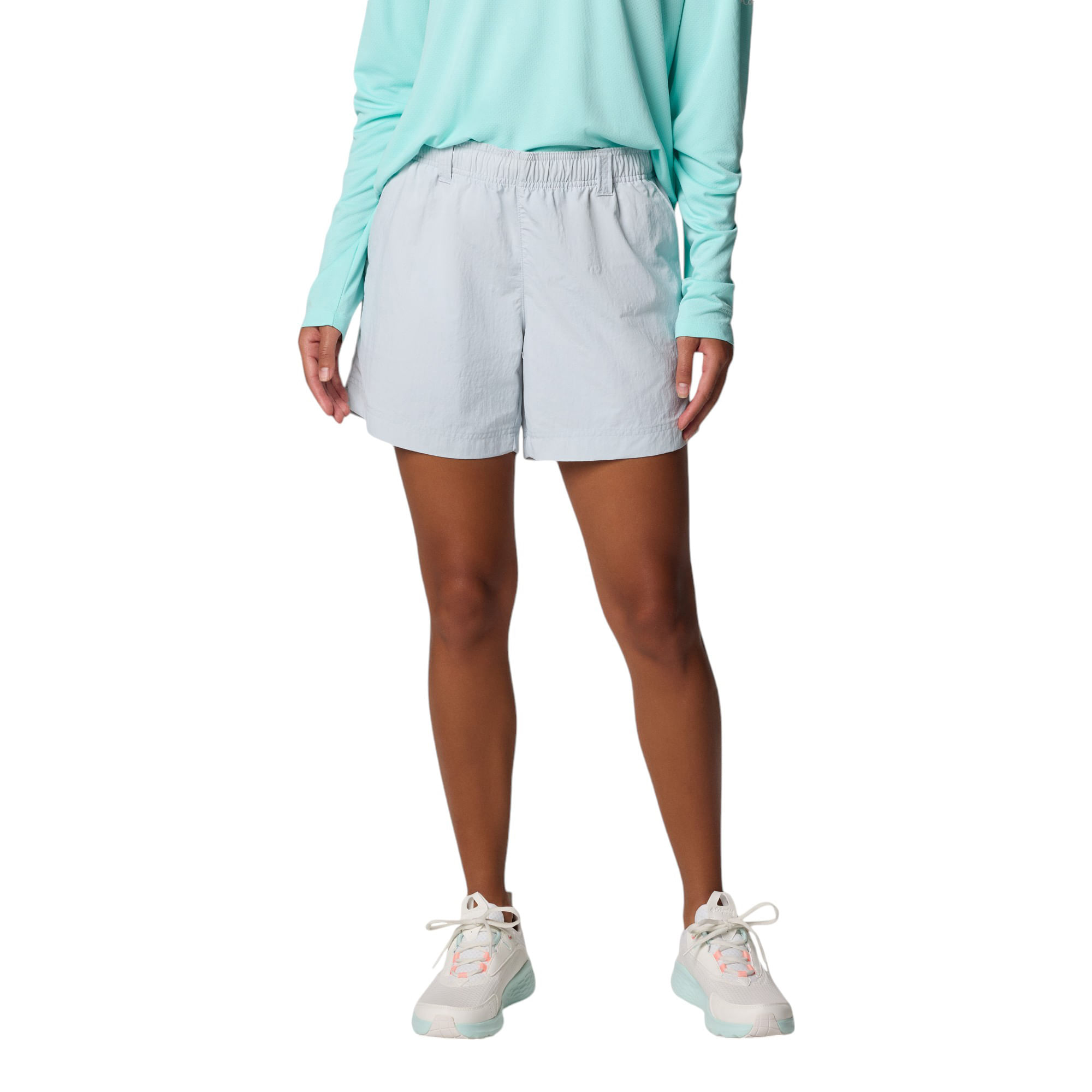 Columbia Backcast II Water Short - Women's - Cirrus Grey L 5" Inseam