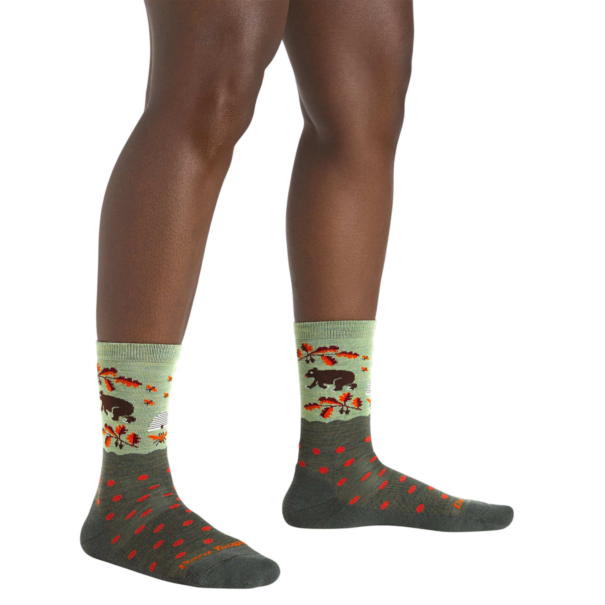 Darn-Tough-Wild-Life-Crew-Lightweight-Lifestyle-Sock---Women-s-Forest