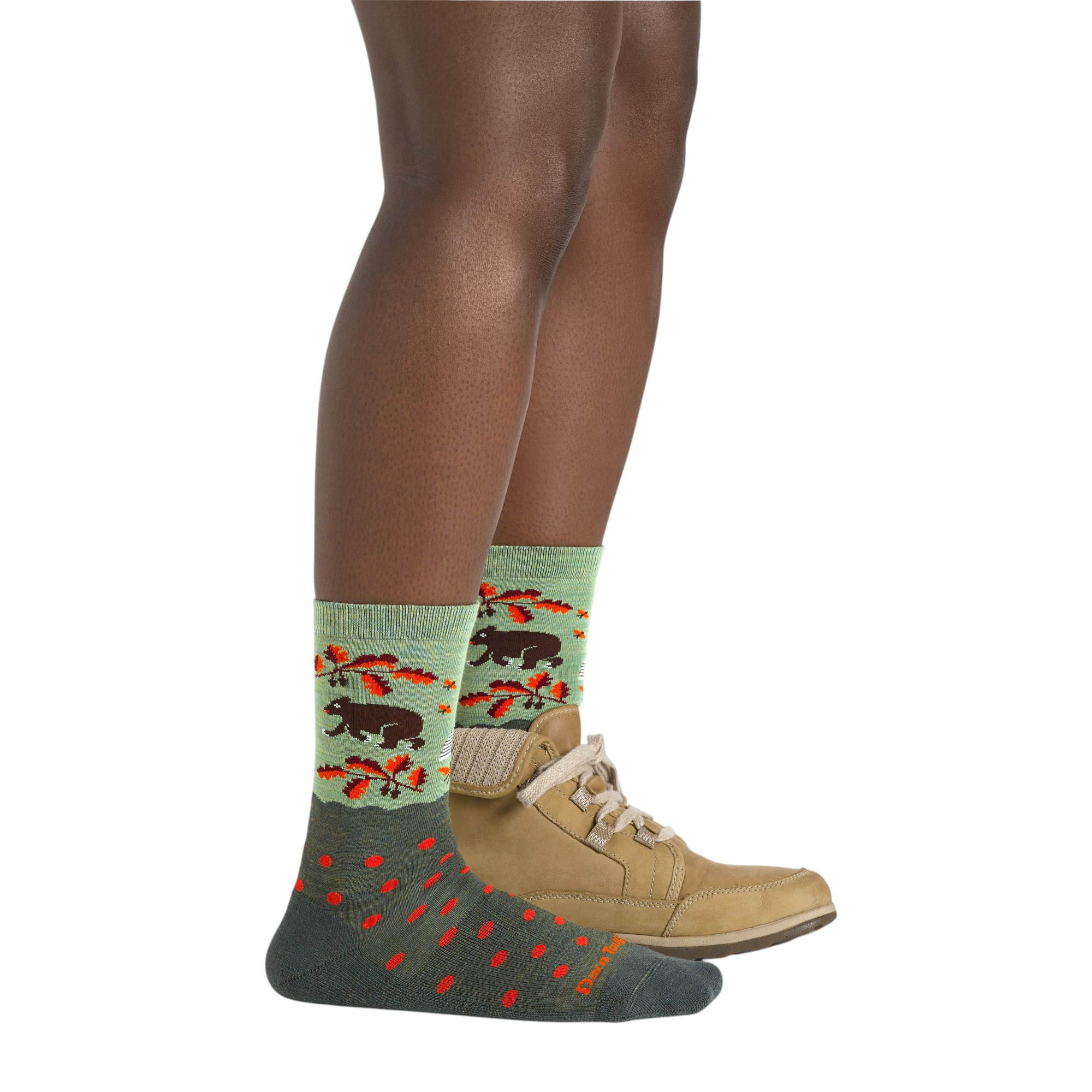Darn-Tough-Wild-Life-Crew-Lightweight-Lifestyle-Sock---Women-s-Forest