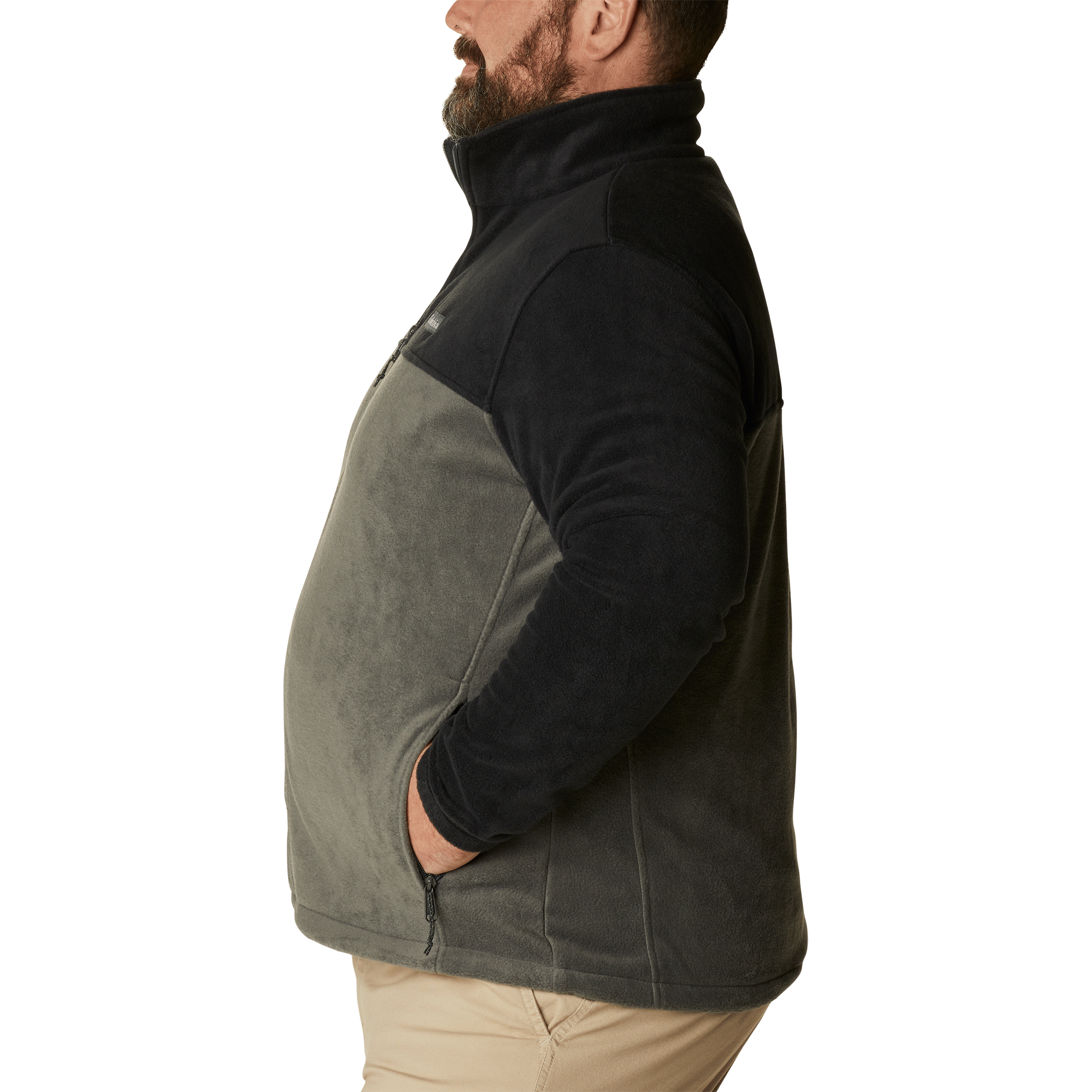 Columbia-Steens-Mountain-2.0-Full-Zip-Fleece-Jacket---Men-s-Plus-Black---Grill