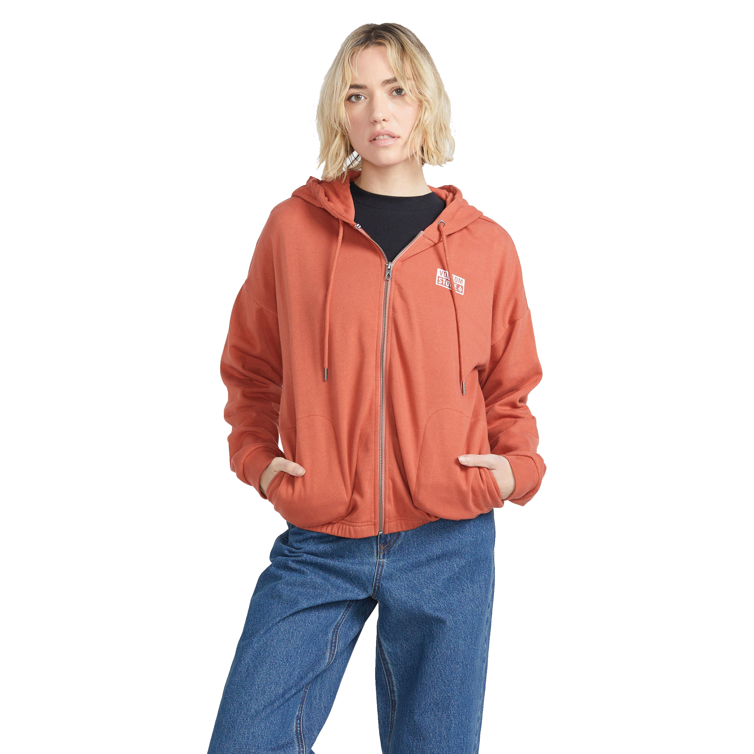 Volcom Truly Deal Zip Hoodie - Women's - Als.com