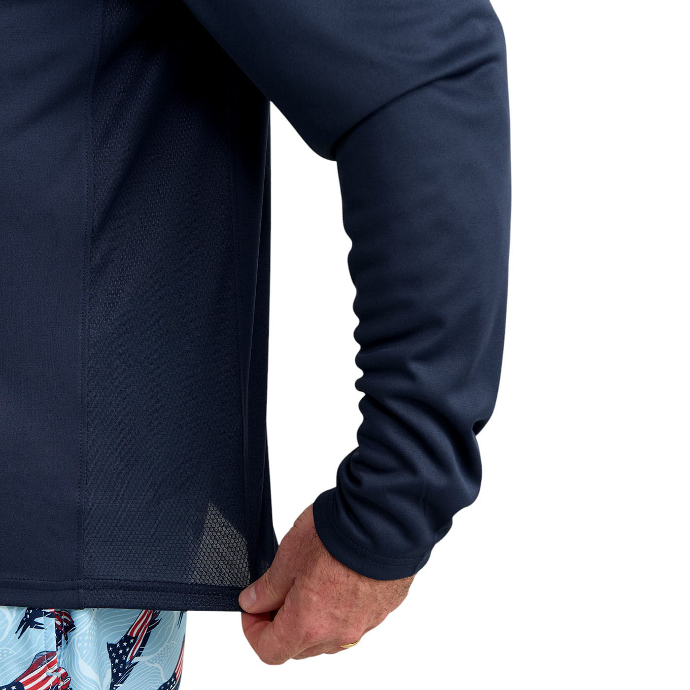 Huk-Pursuit-Huk-And-Bars-Long-Sleeve-Crew---Men-s-Naval-Academy