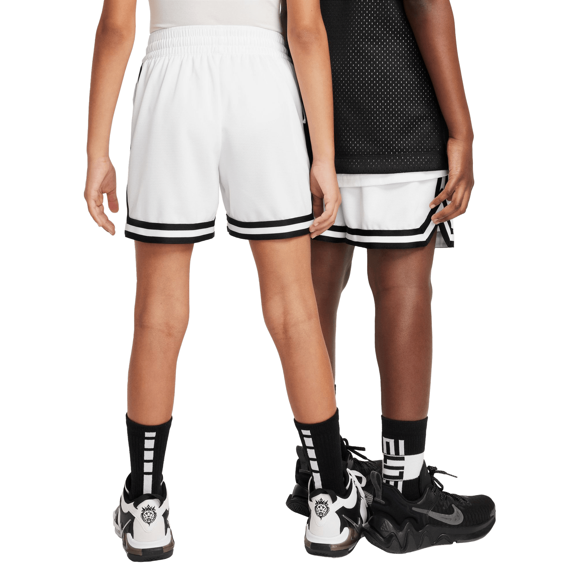 Nike-DNA-5---Basketball-Short---Youth-White---Black
