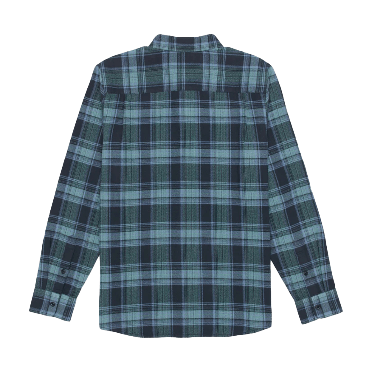 Volcom-Baystone-Long-Sleeve-Flannel---Men-s-NAVY