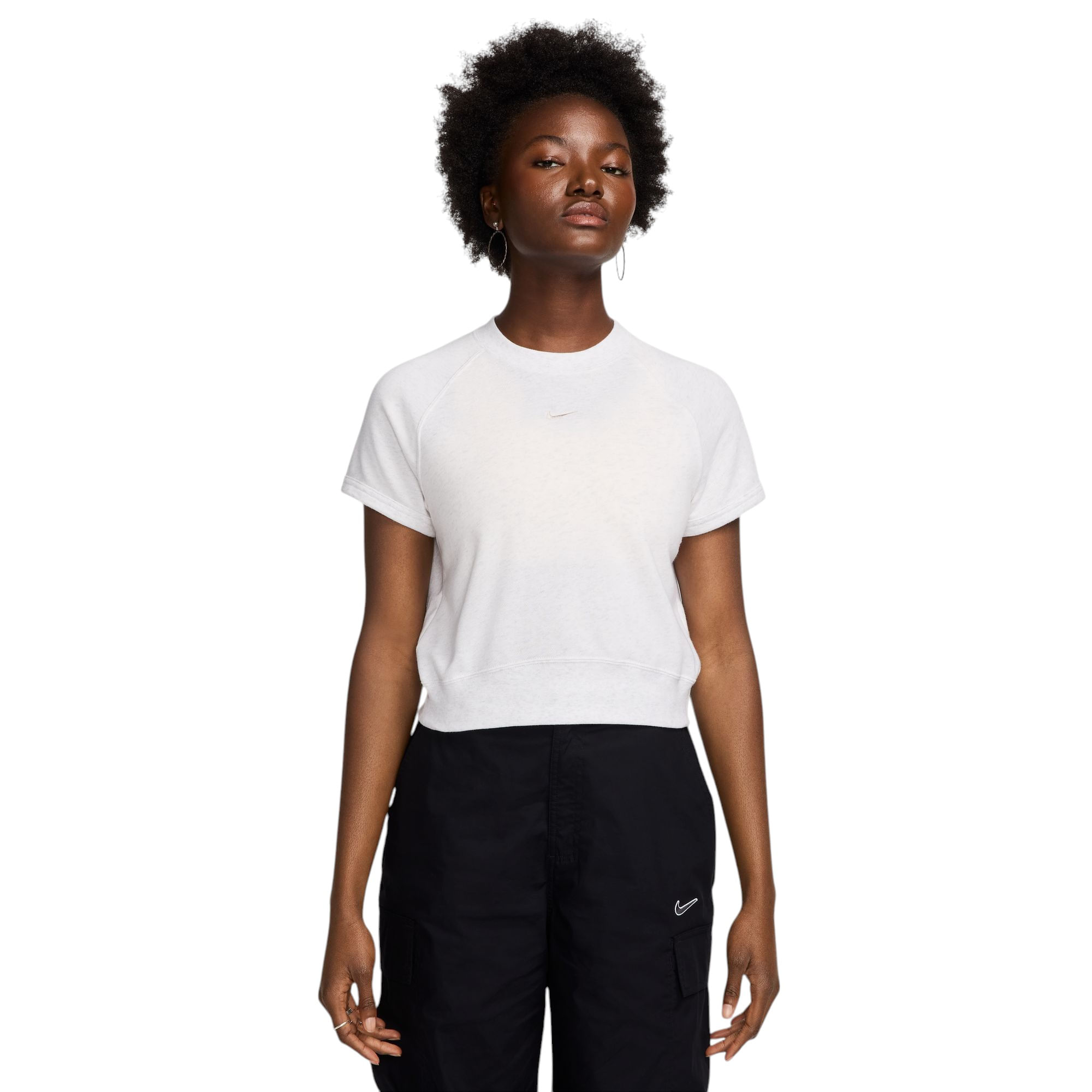 nike french terry shirt