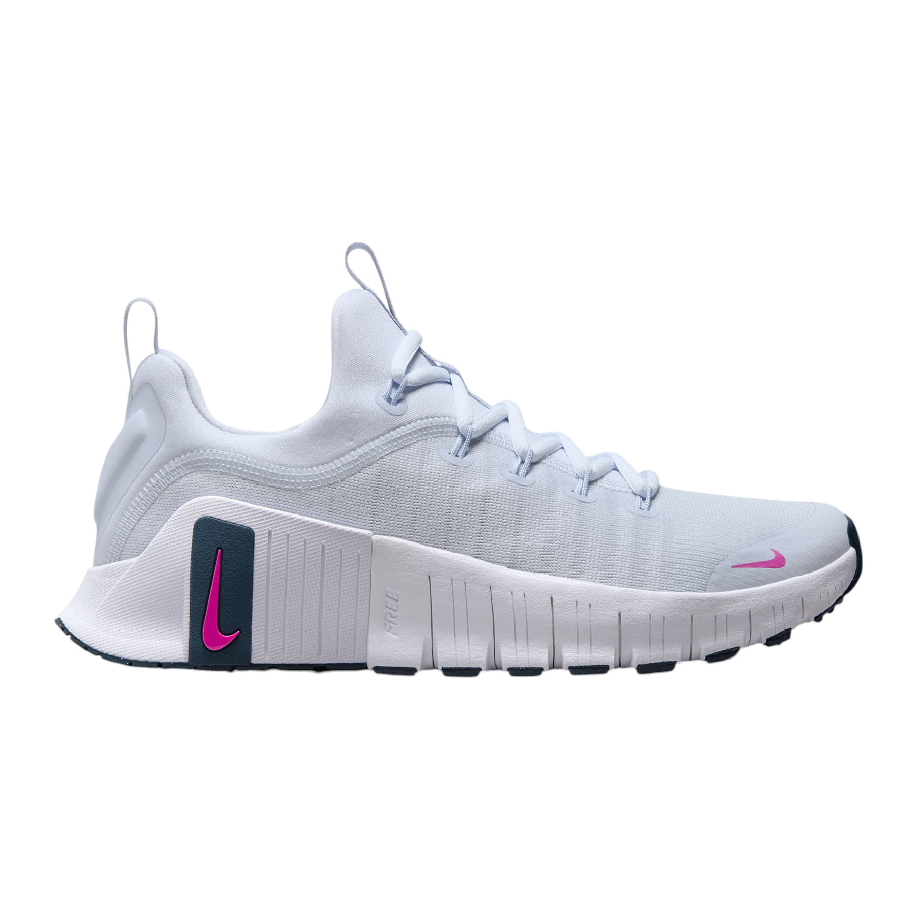 Nike-Free-Metcon-6-Workout-Shoe---Women-s-Football-Grey---Hot-Fuchsia---Armory-Navy