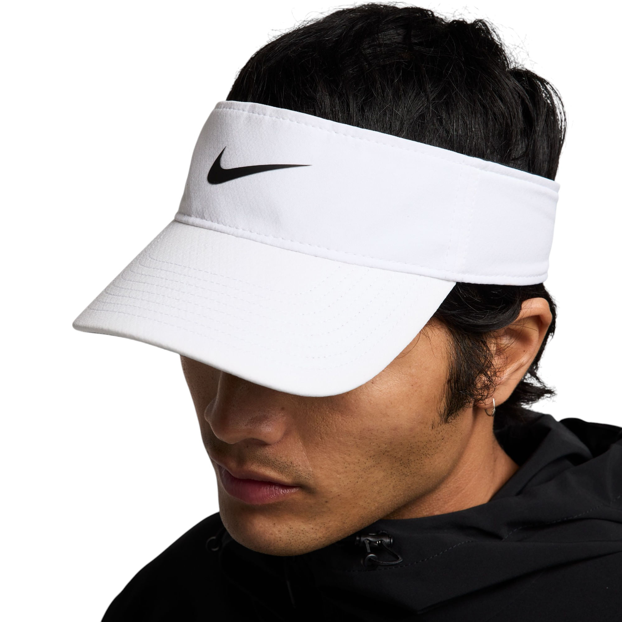 NIKE-C-U-NK-DF-ACE-VISOR-U-CB-NEW-P-White---Anthracite---Black