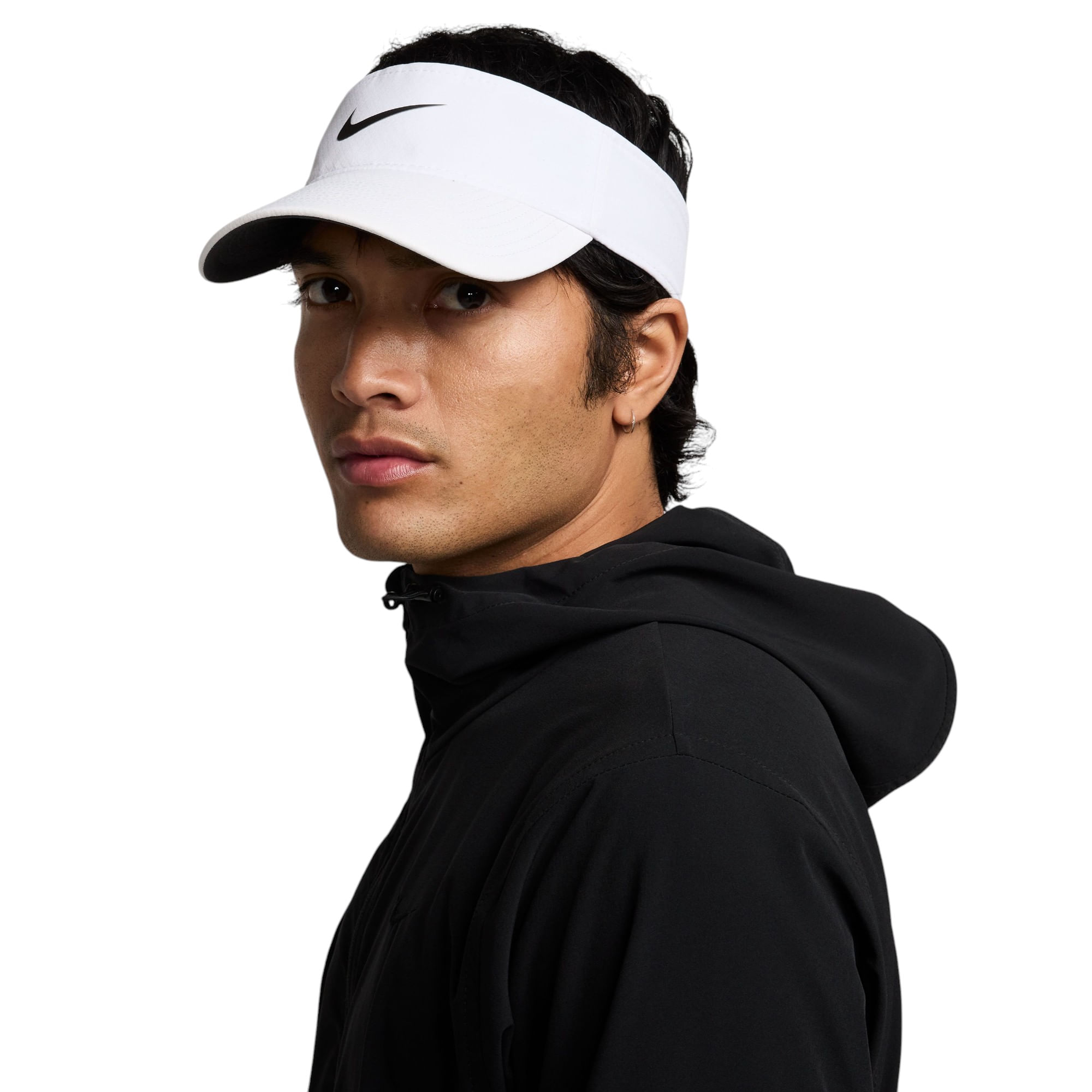 NIKE-C-U-NK-DF-ACE-VISOR-U-CB-NEW-P-White---Anthracite---Black