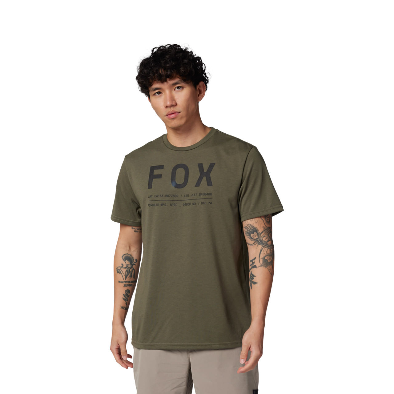 Fox-Non-Stop-Tech-T-Shirt---Men-s-Olive-Green