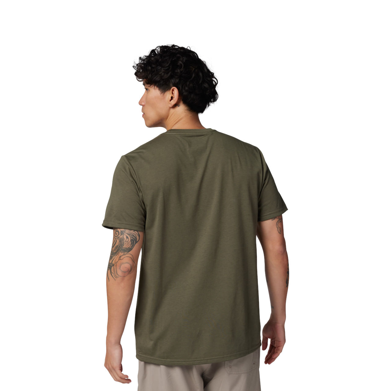 Fox-Non-Stop-Tech-T-Shirt---Men-s-Olive-Green