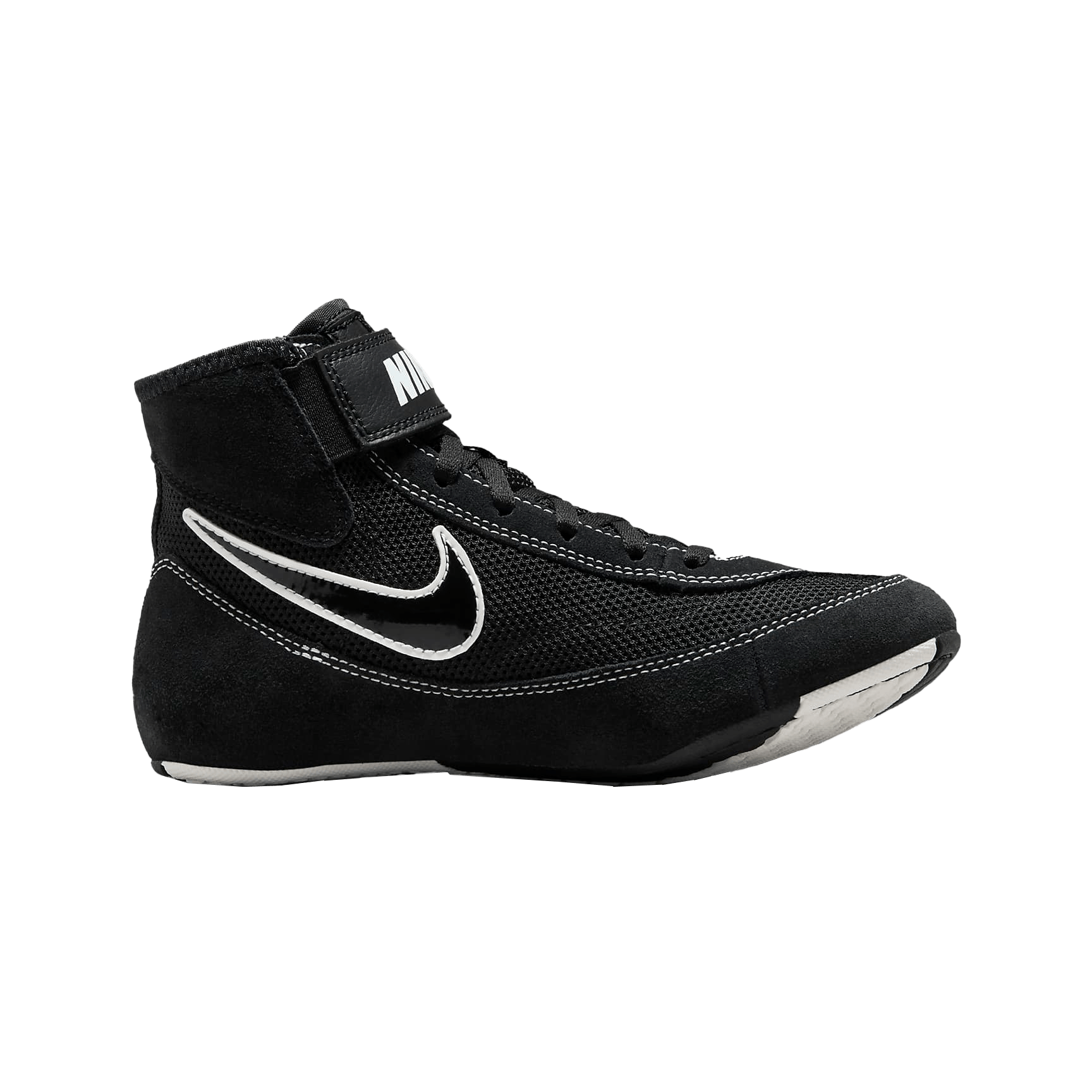 Nike-SpeedSweep-7-Wrestling-Shoes---Youth-Black---Black---White