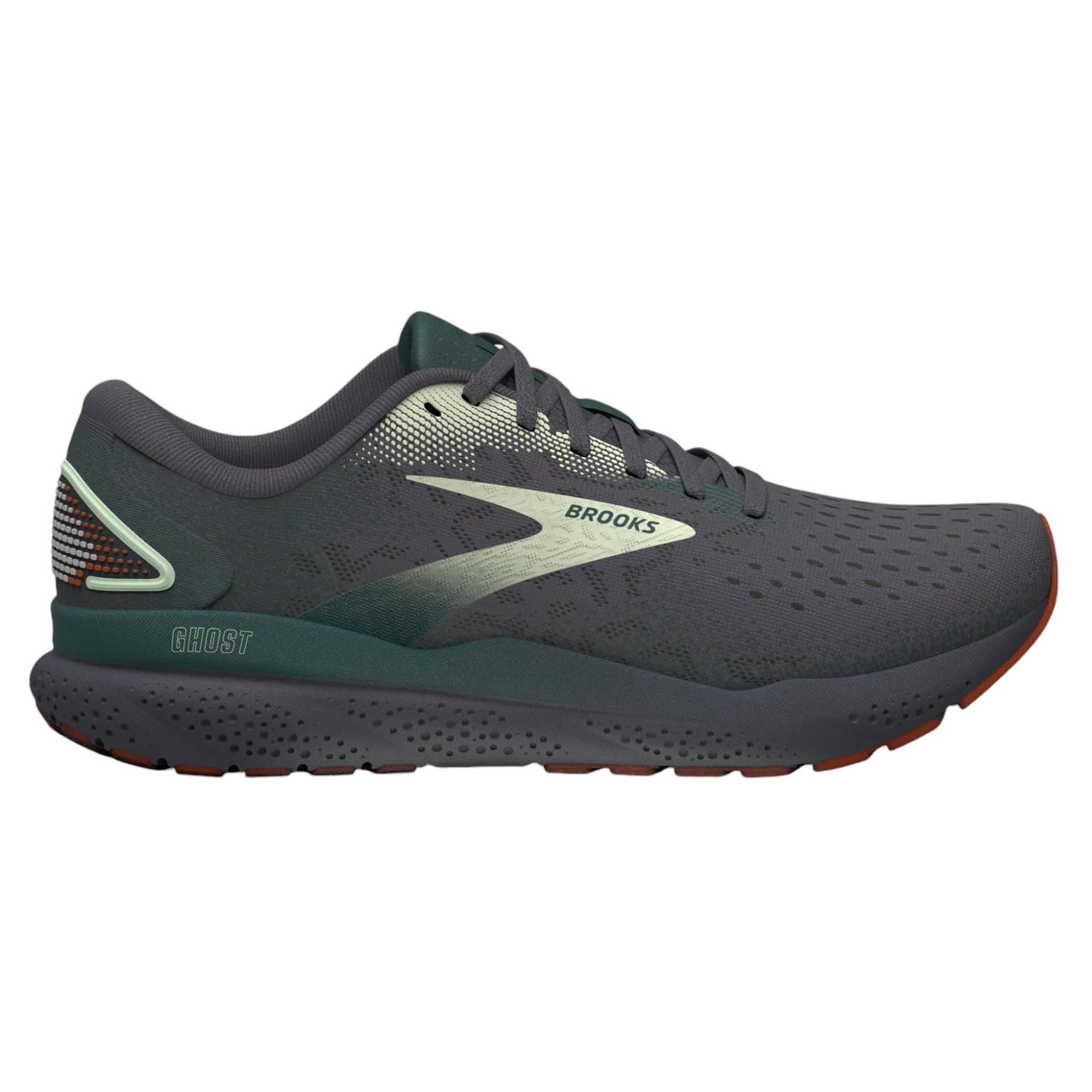 Brooks-Ghost-16-Running-Shoe---Men-s-Blackened-Pearl---June-Bug---Green
