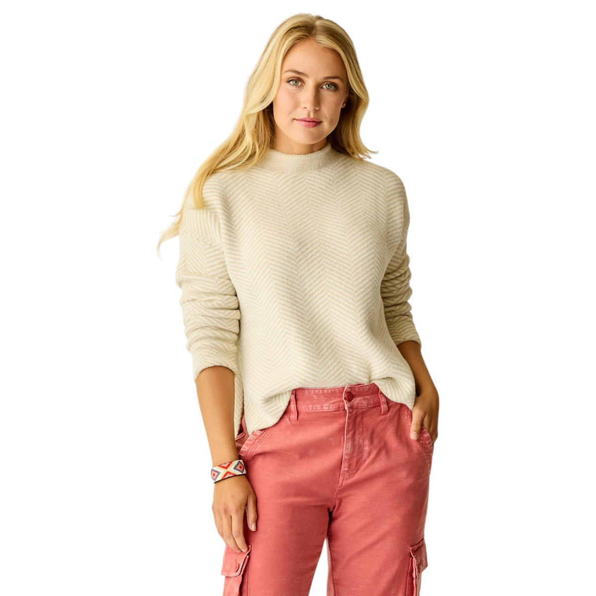 Carve-Designs-Olivia-Plush-Sweater---Women-s-Cement-Herringbone