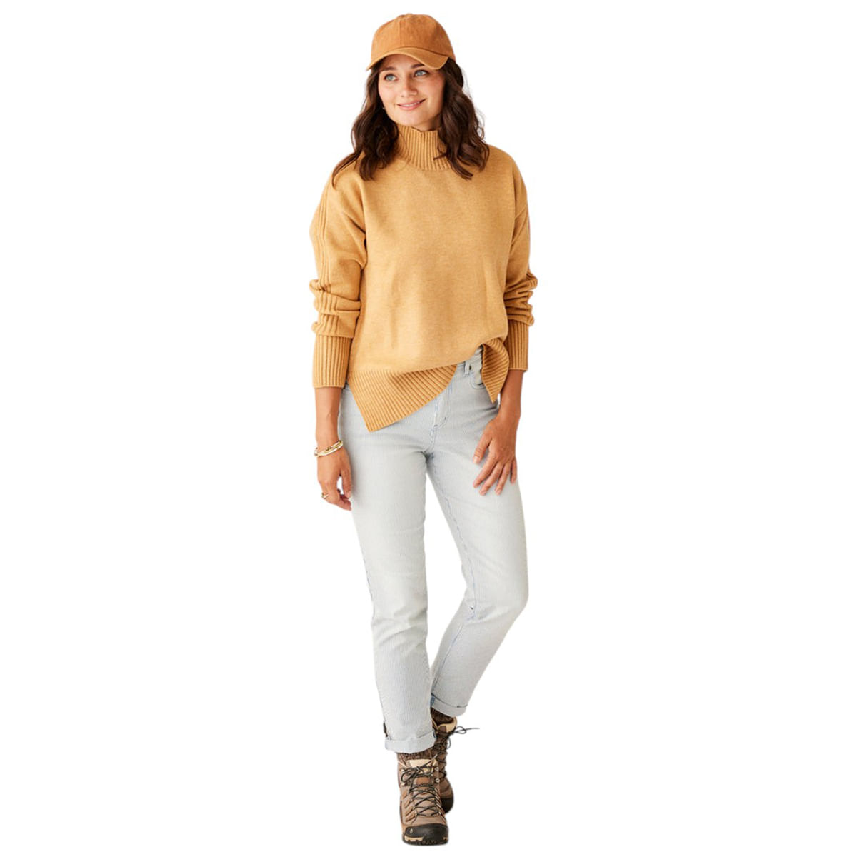 CARVE-WOODWARD-SWEATER-Camel-Heather
