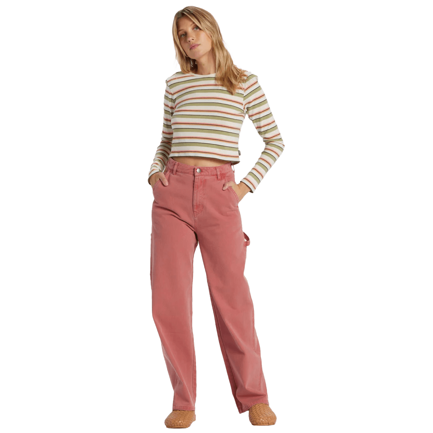Billabong Tommy Stripe Long Sleeve Shirt - Women's - Als.com