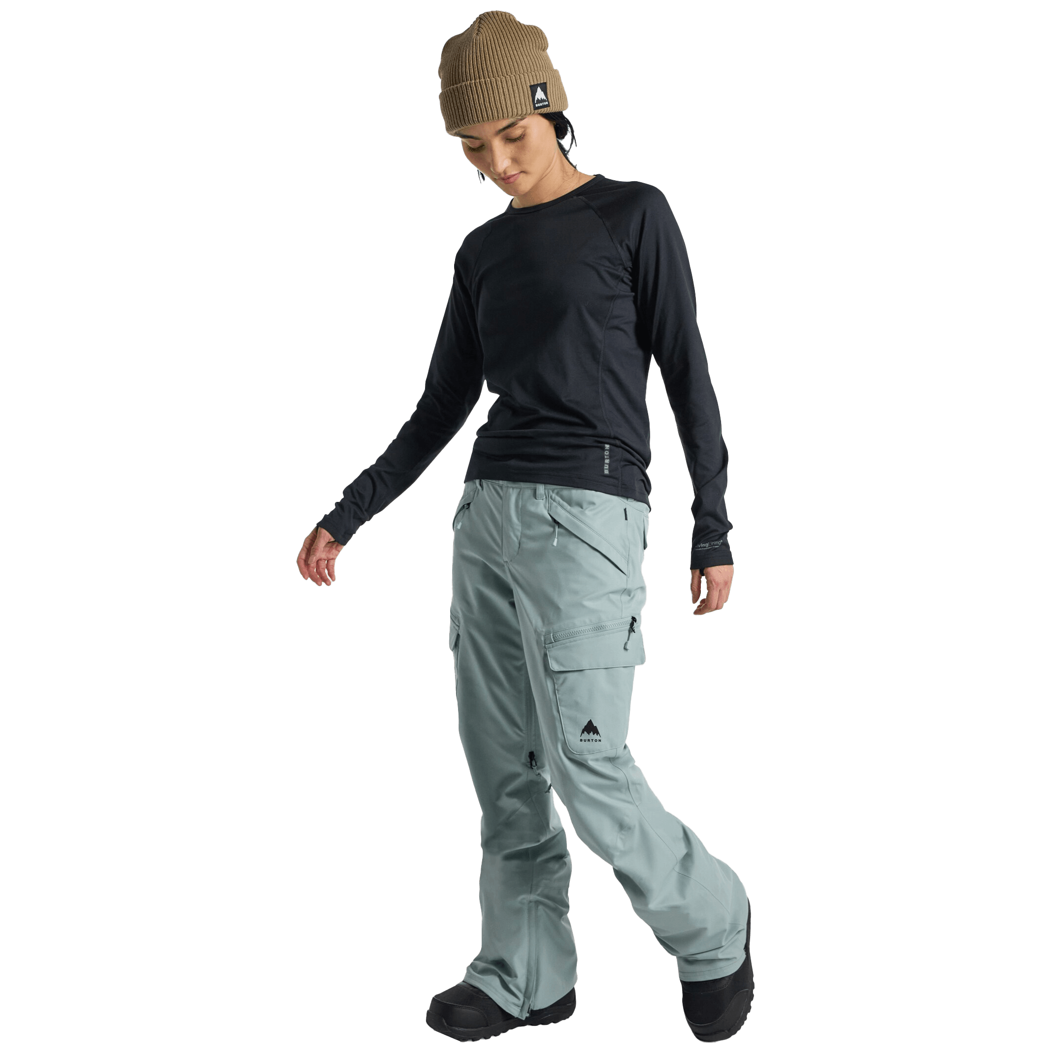 BURTON-Gloria-Stretch-Insulated-Pants---Women-s-Petrol-Green