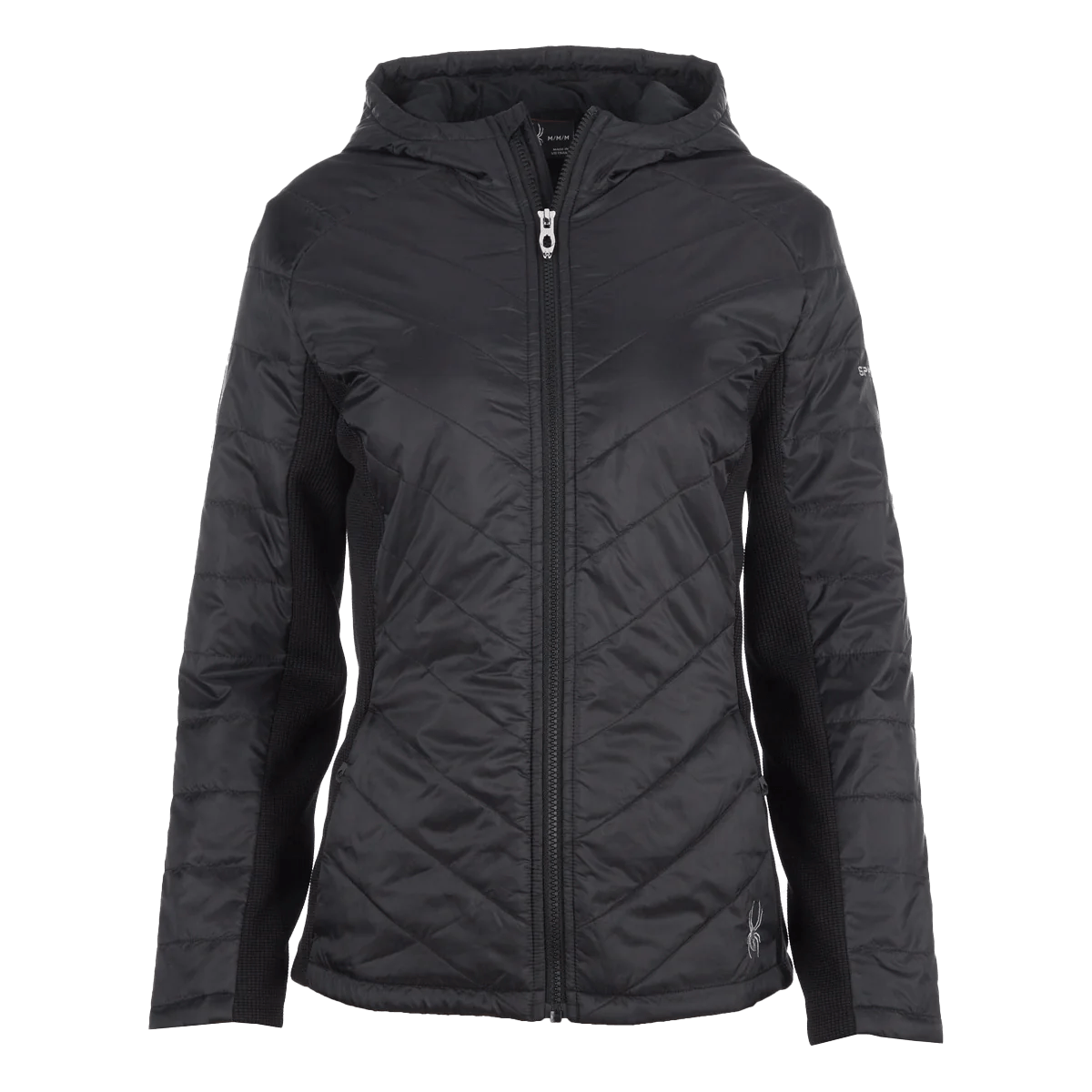Spyder-Full-Zip-Hybrid-Jacket---Women-s-Black