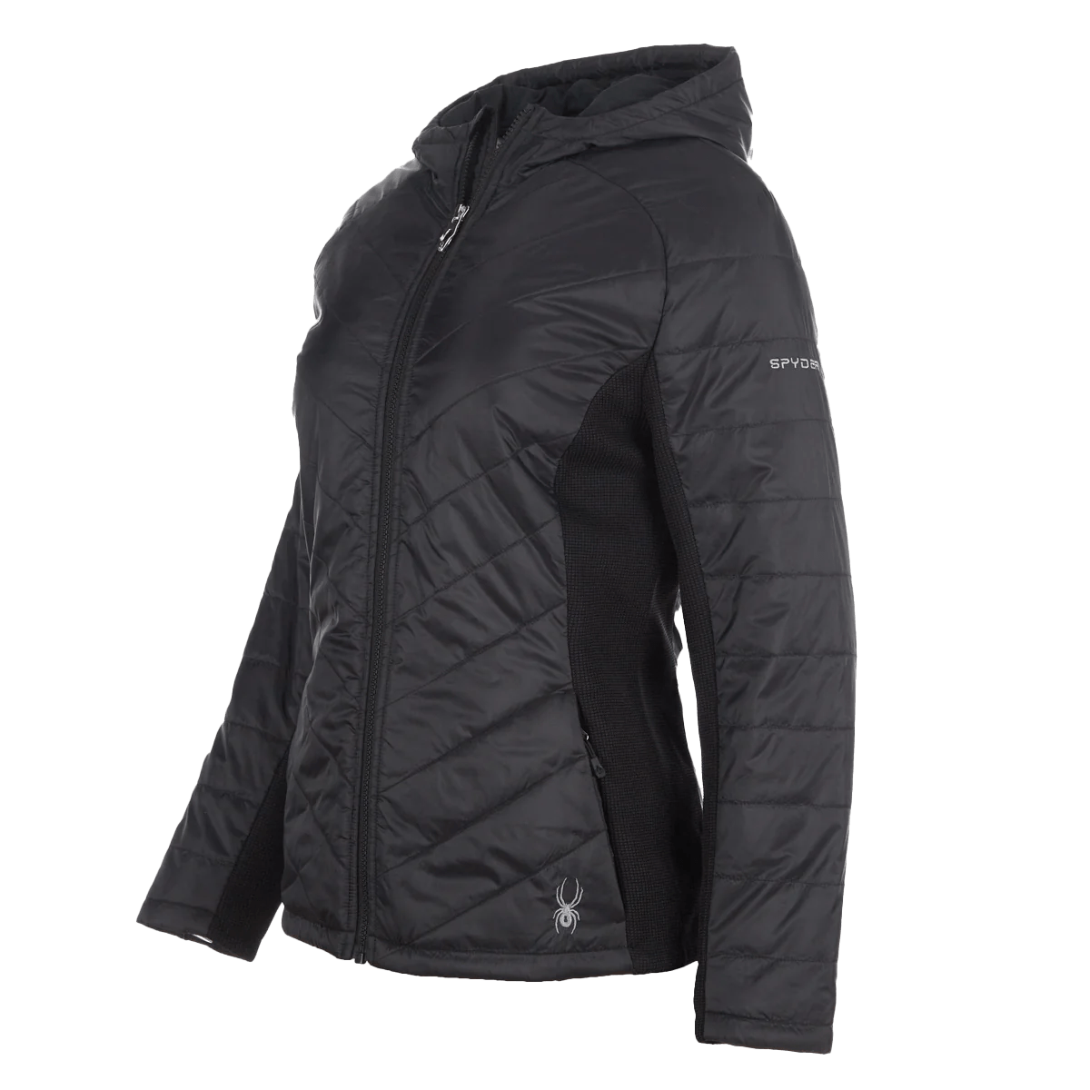 Spyder-Full-Zip-Hybrid-Jacket---Women-s-Black