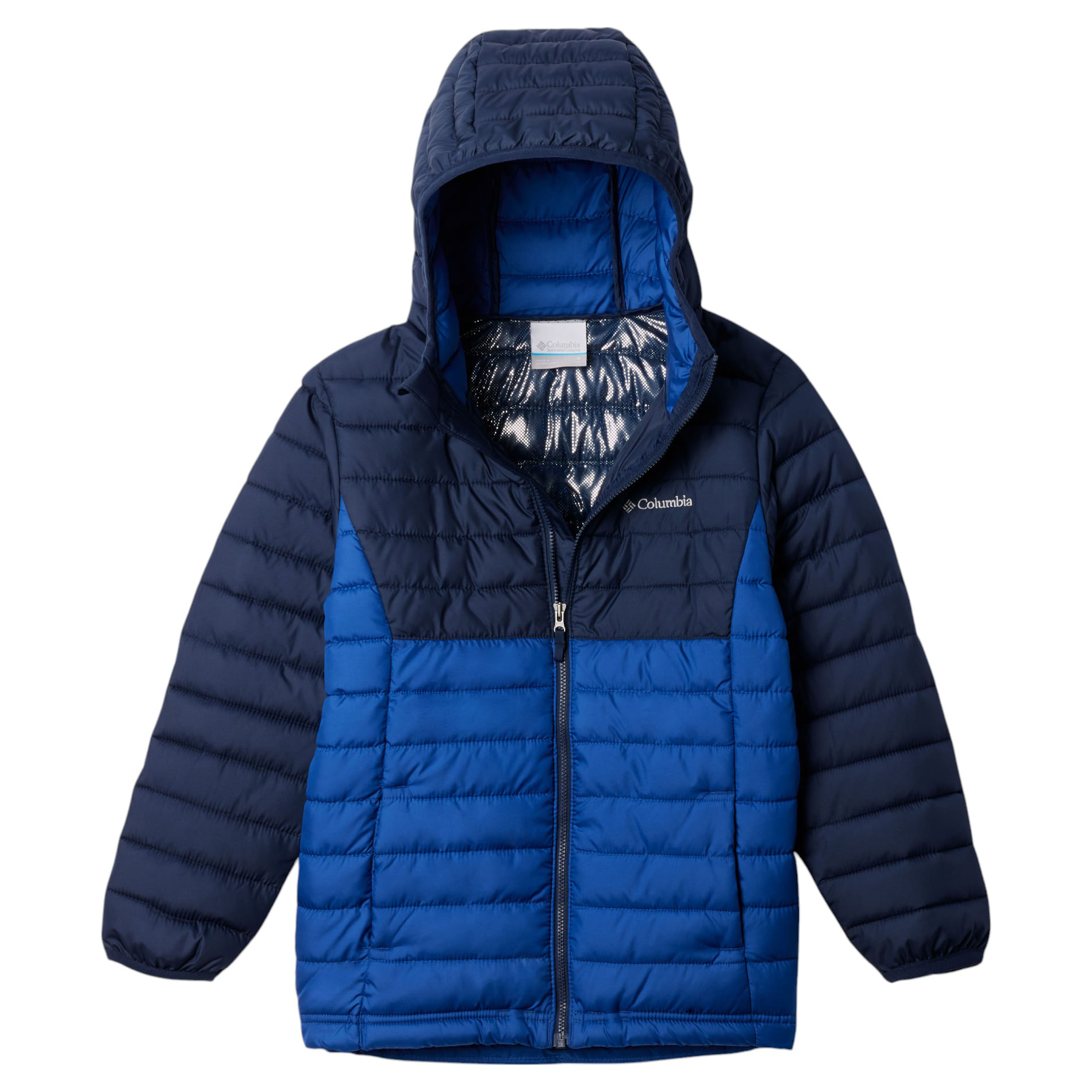 Columbia Powder Lite II Hooded Jacket - Boys' - Als.com