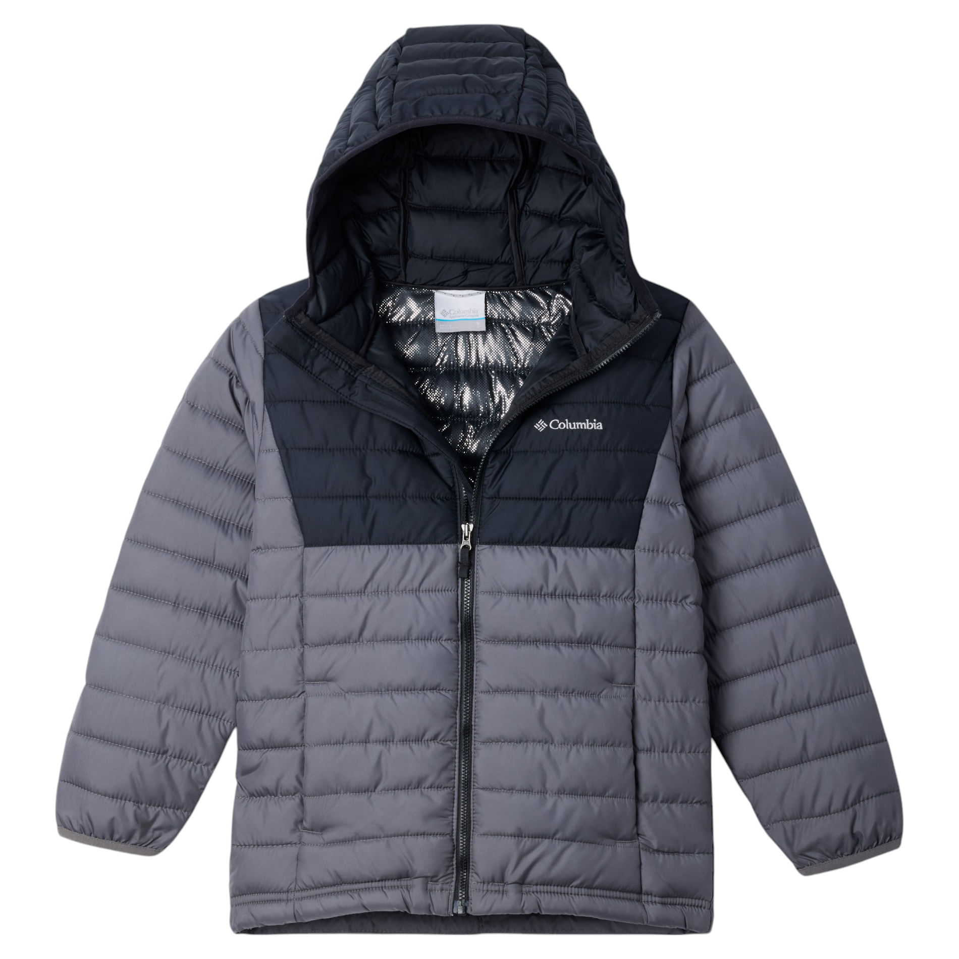 Columbia Powder Lite II Hooded Jacket - Boys' - Als.com