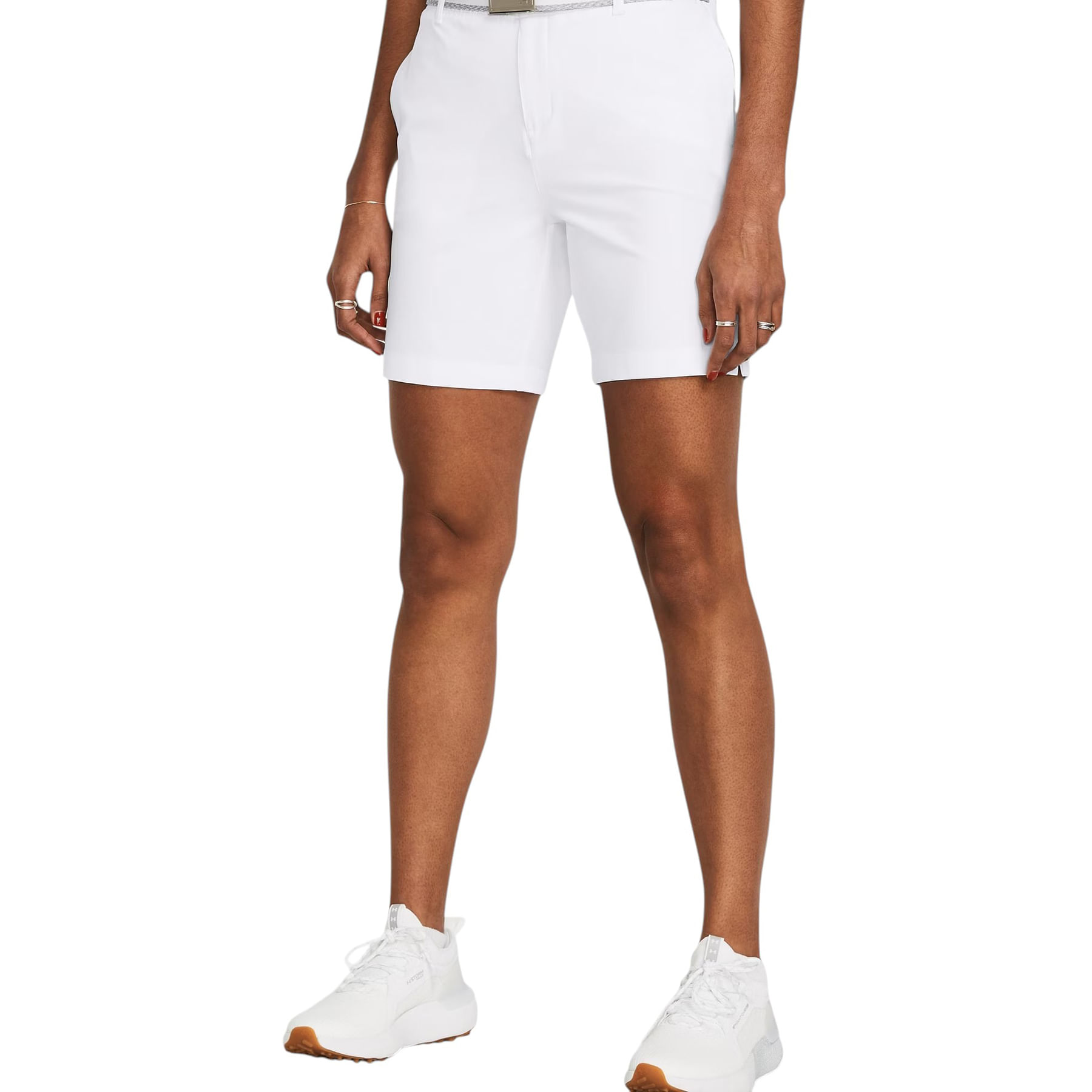 Under-Armour-UA-Drive-7--Short---Women-s-White---Halo-Gray