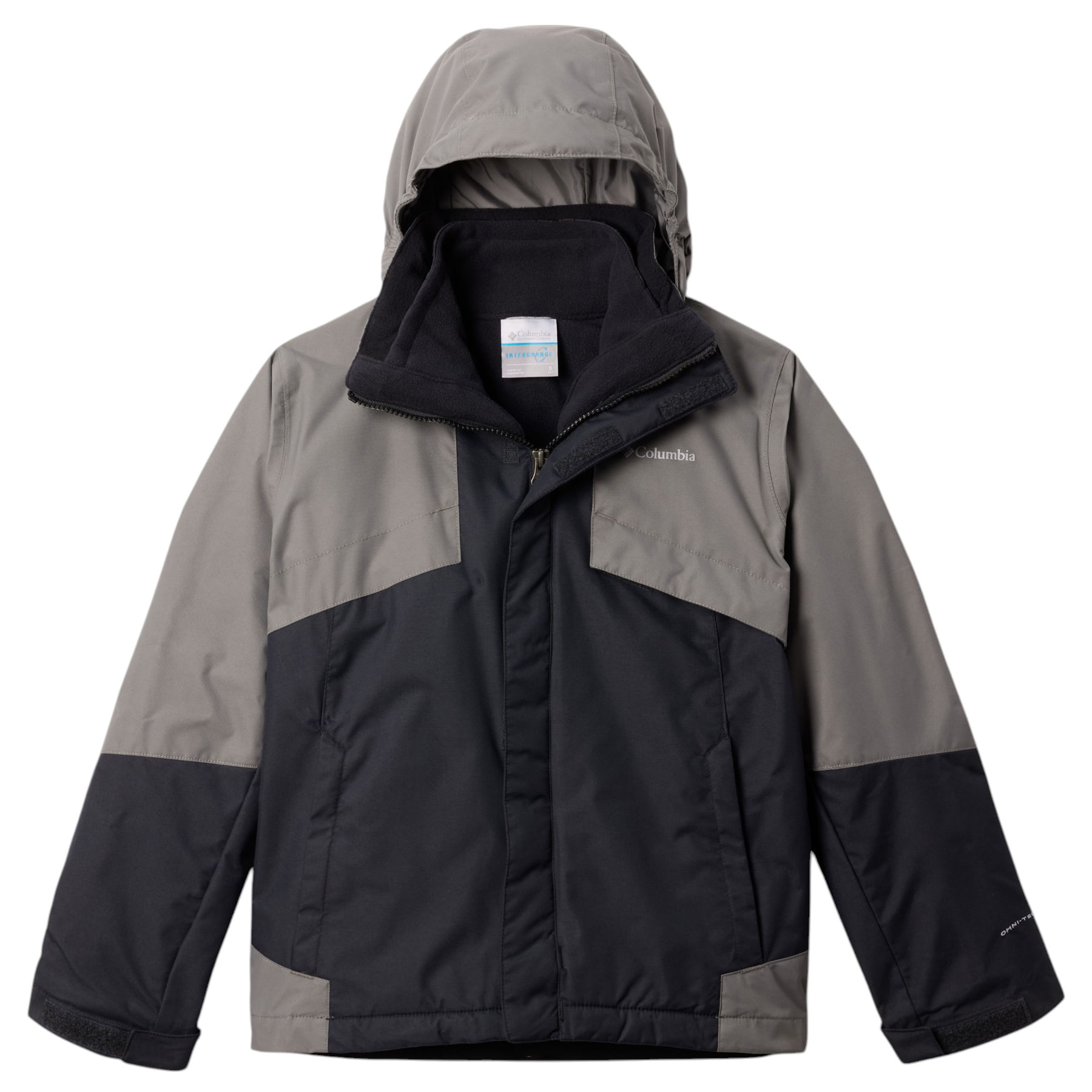 Columbia-Bugaboo-III-Fleece-Interchange-Jacket---Boys--Black---City-Grey