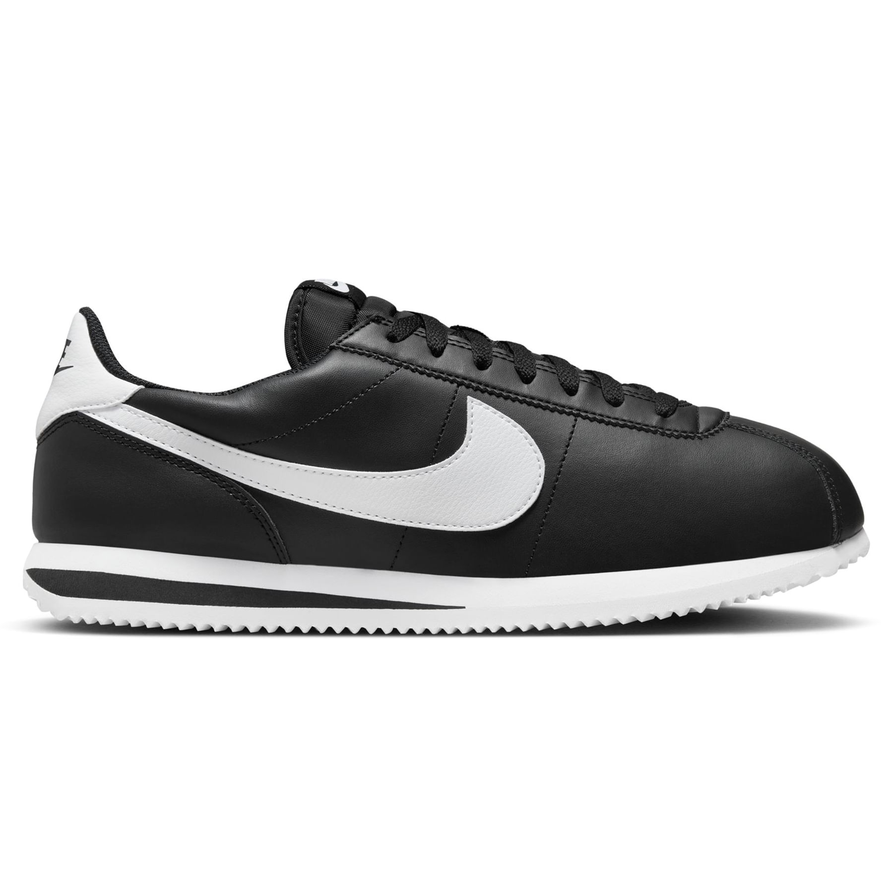 Nike-Cortez-Leather-Shoe---Men-s-Black---White