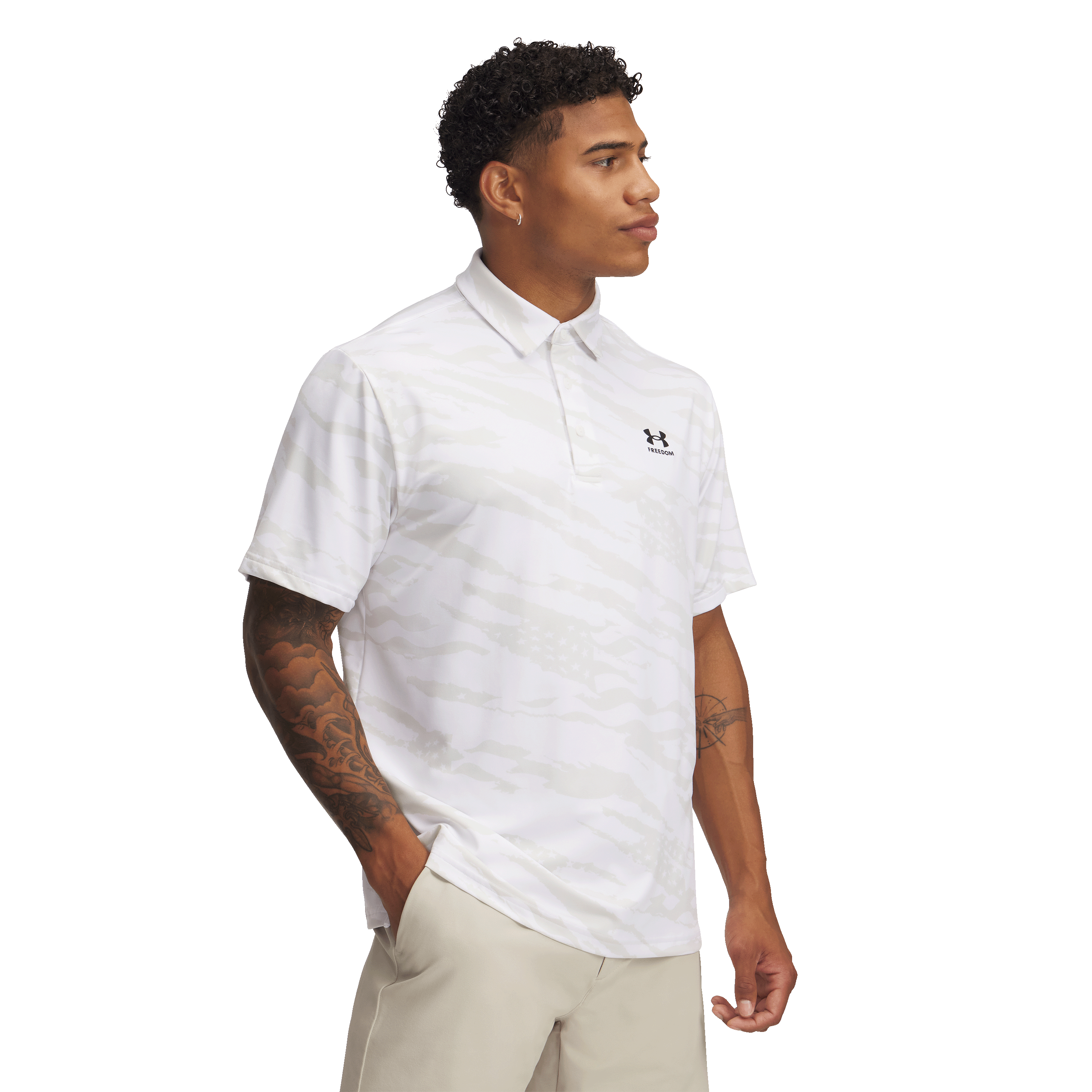 Under-Armour-UA-Drive-Freedom-Printed-Polo---Men-s-White---Black