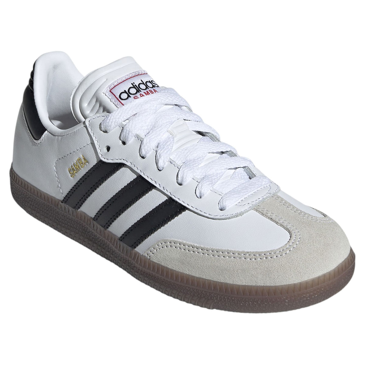 adidas Youth Samba Soccer Shoes - White / 11K