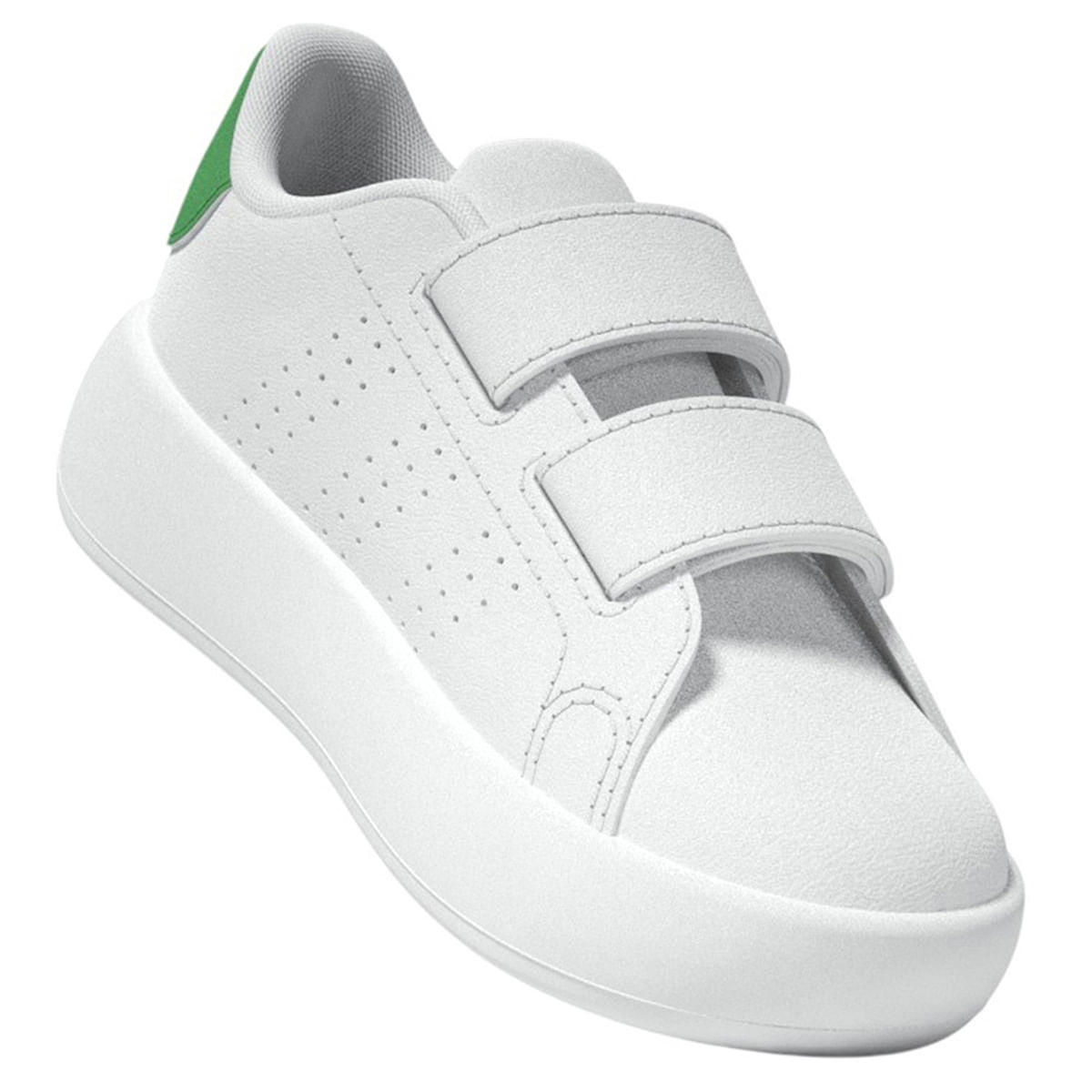 adidas-Advantage-Shoe---Toddler-FTWWHT-FTWWHT-GREEN