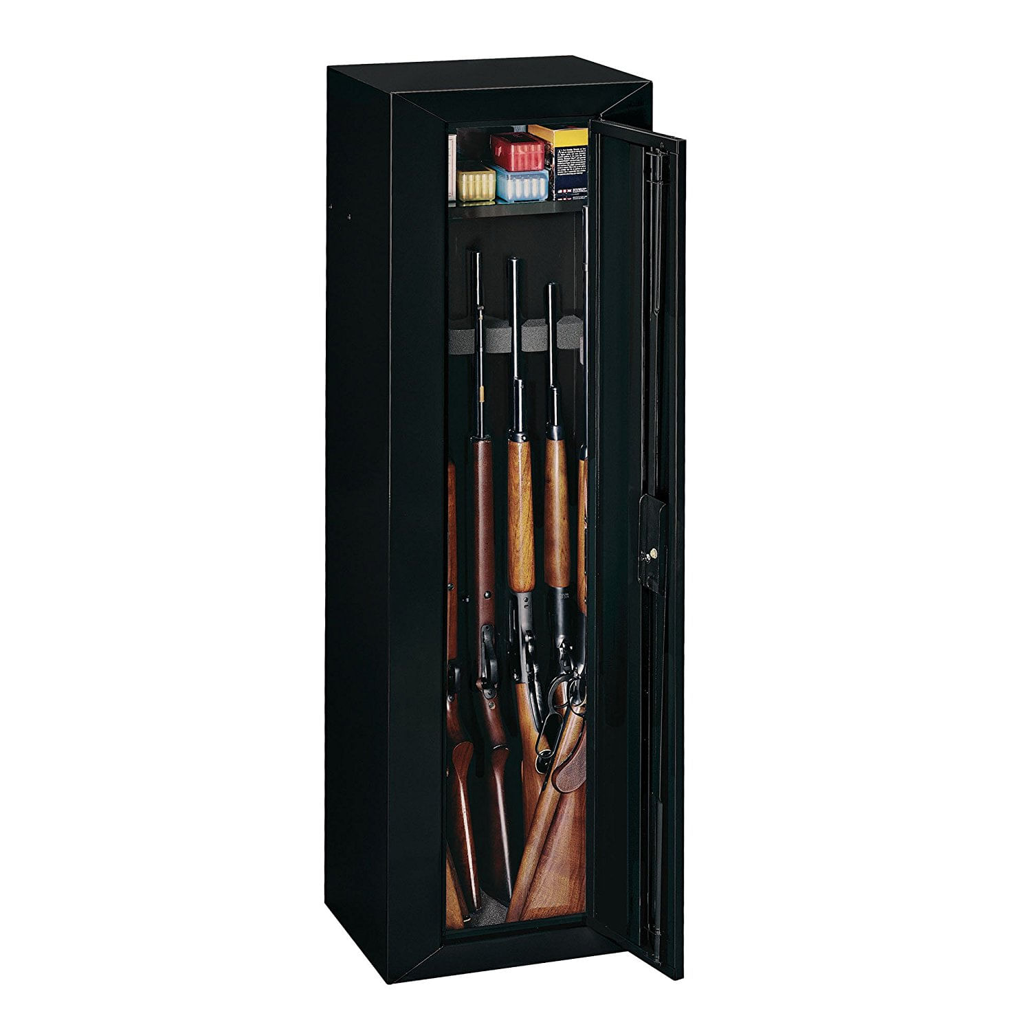 Stack-On 10 Gun Compact Security Cabinet - BLACK 10 Gun