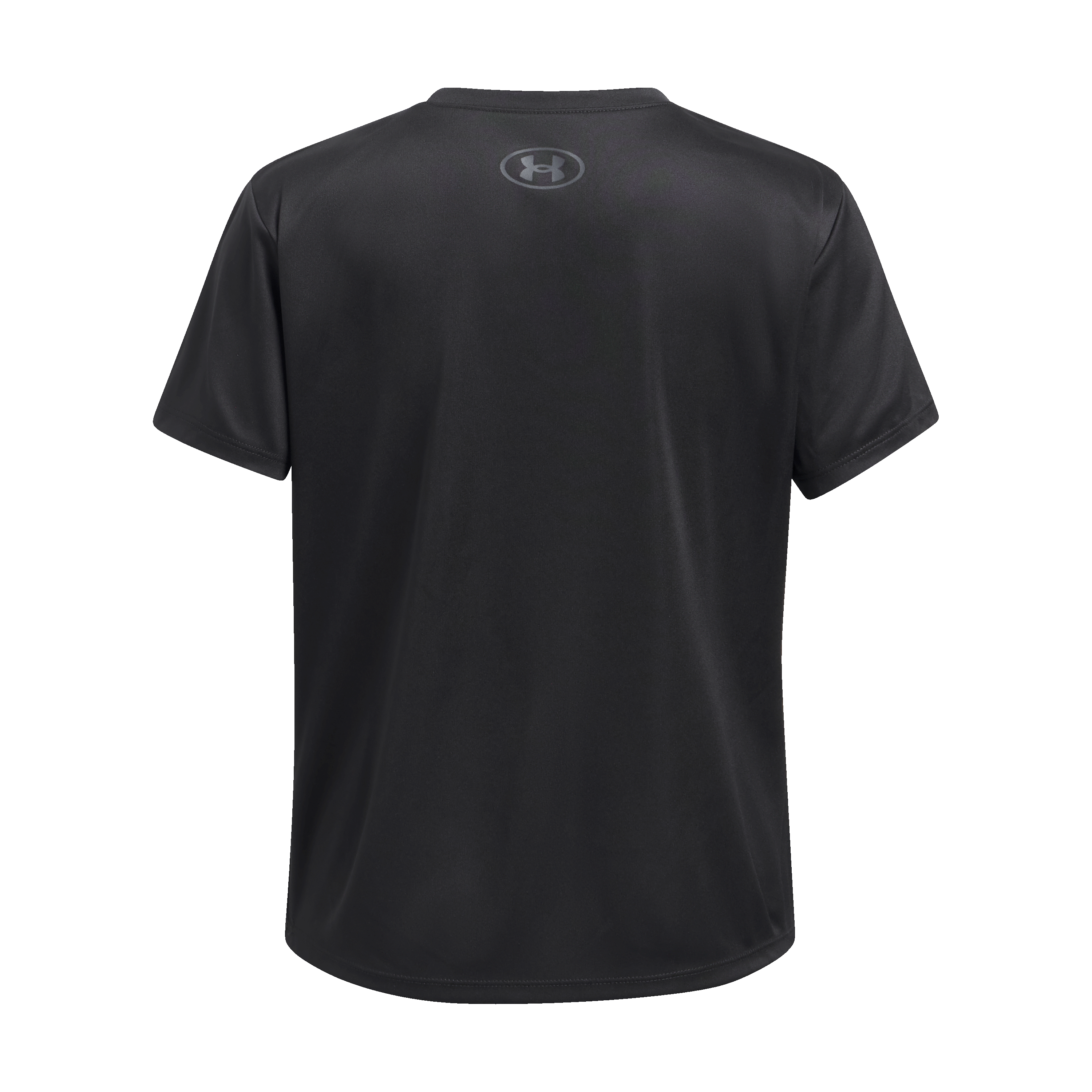 Under-Armour-UA-Tech-Big-Logo-Print-Short-Sleeve-Tee---Girls--Black-Castlerock