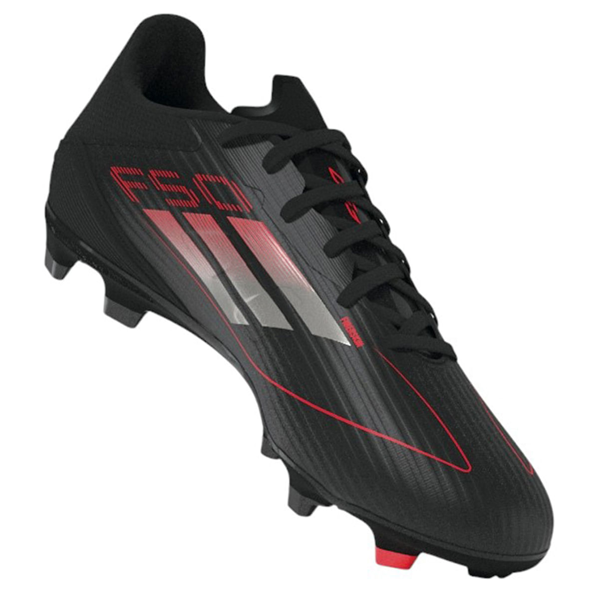 adidas F50 League Laceless Firm Ground/Mixed Ground - Black